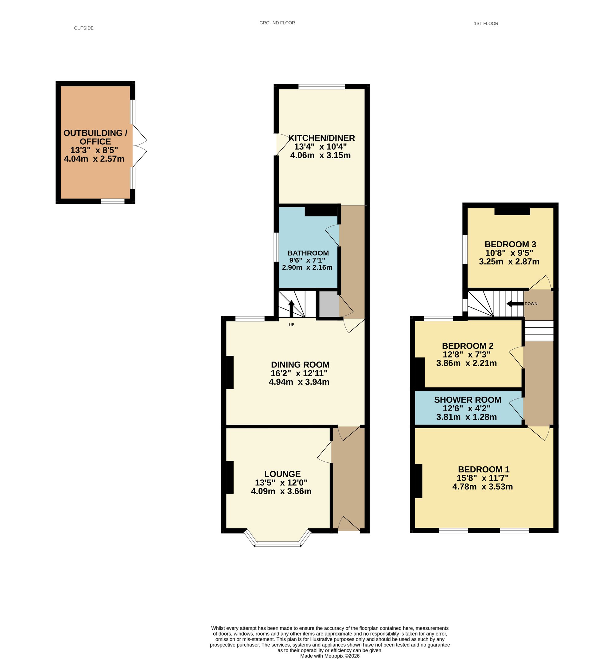 117 Macnaghten Road, Southampton floorplan