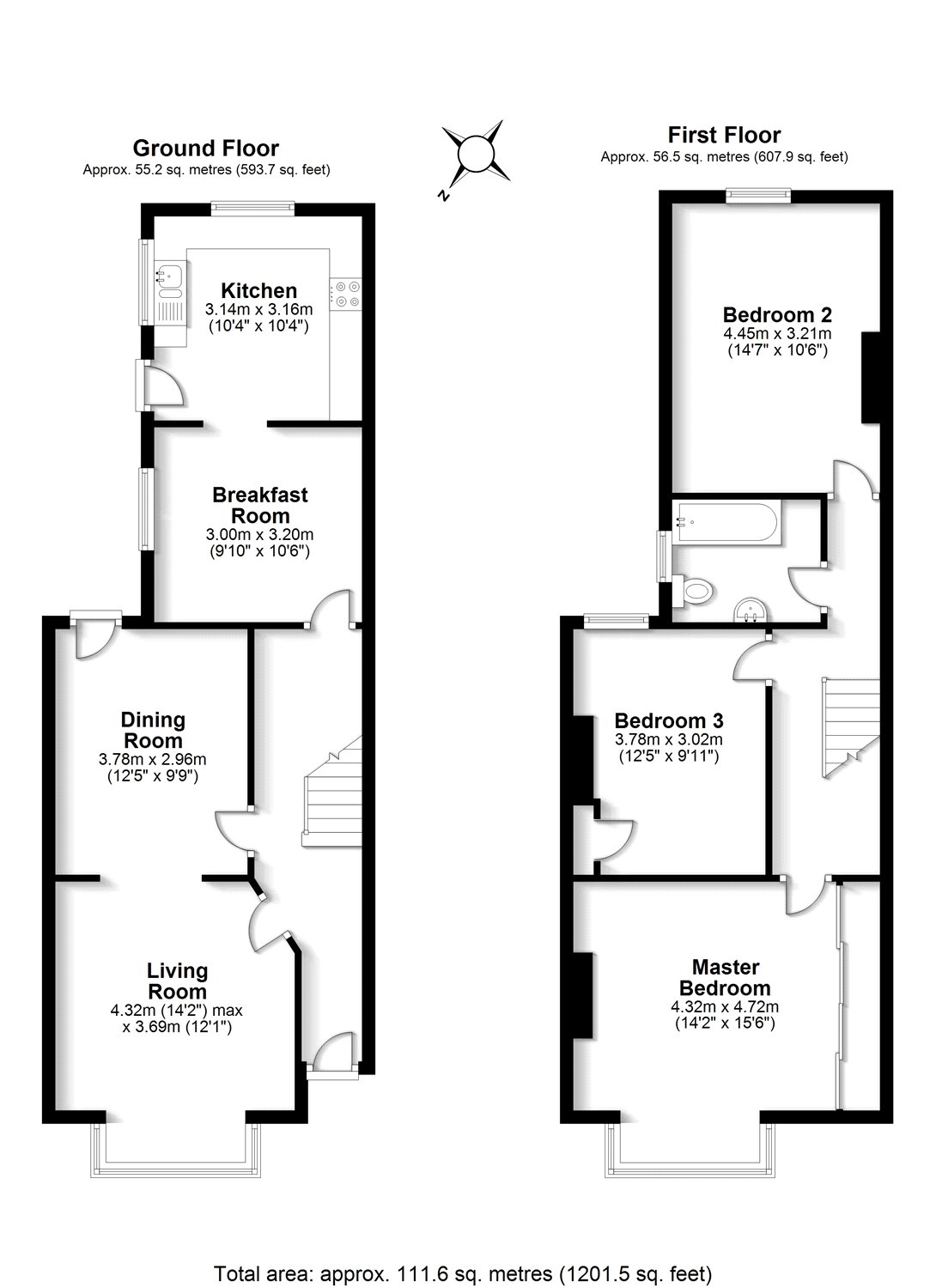 3 Bedrooms Terraced house for sale in Mildred Avenue, Watford, Hertfordshire WD18