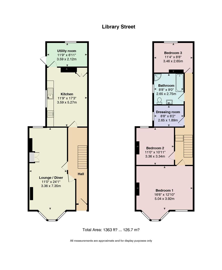 Library Street, Cardiff floorplan
