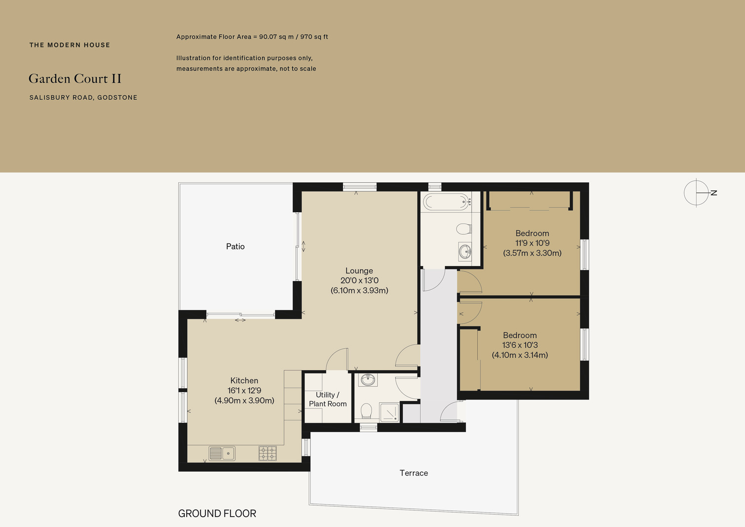 2 Garden Court, 20a Salisbury Road, Godstone floorplan