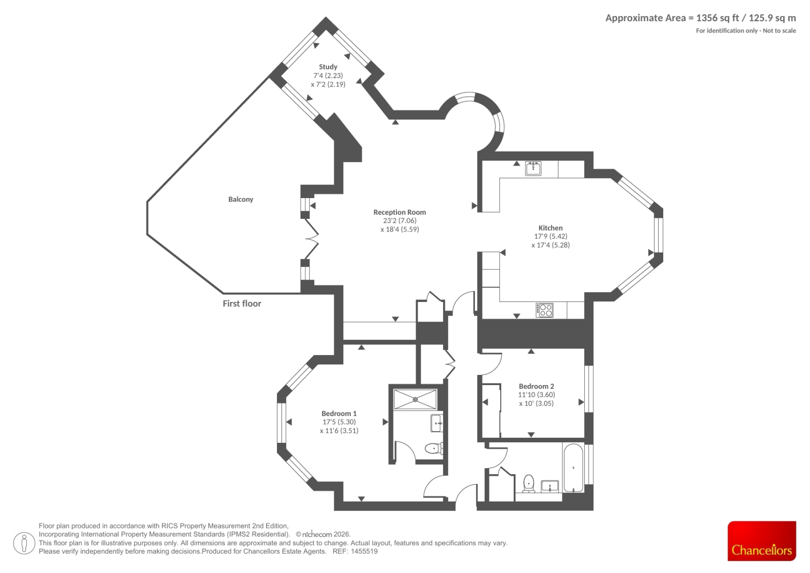 Flat 5 Campion House,, Blumenthal Close, Isleworth floorplan
