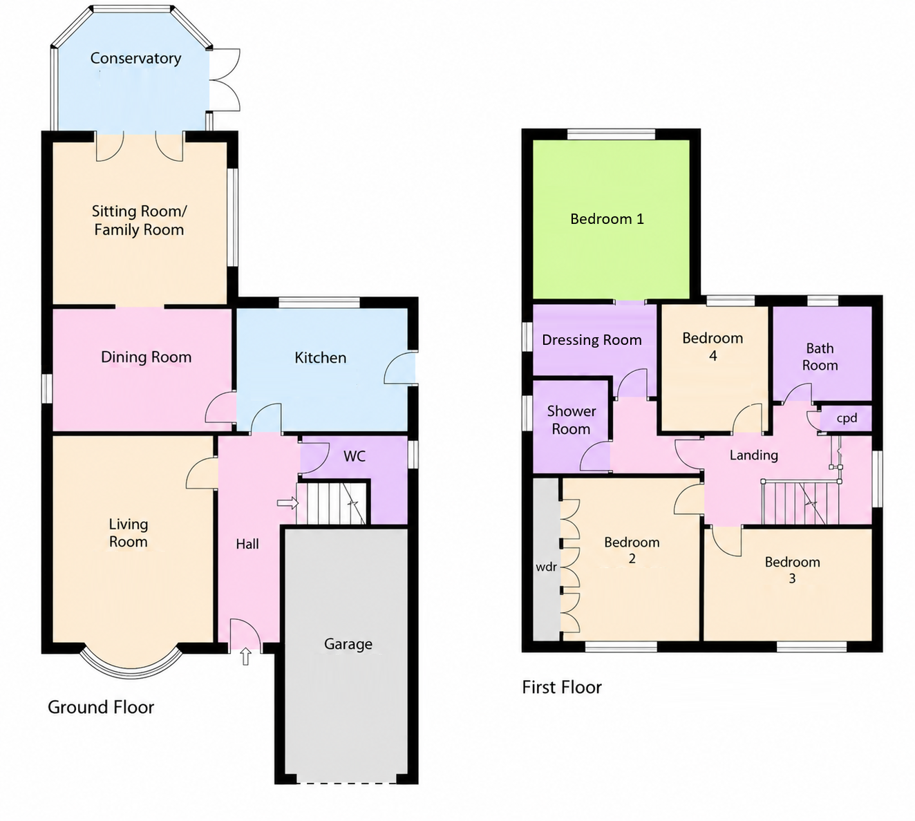 5, Glen Rise, Shipley floorplan