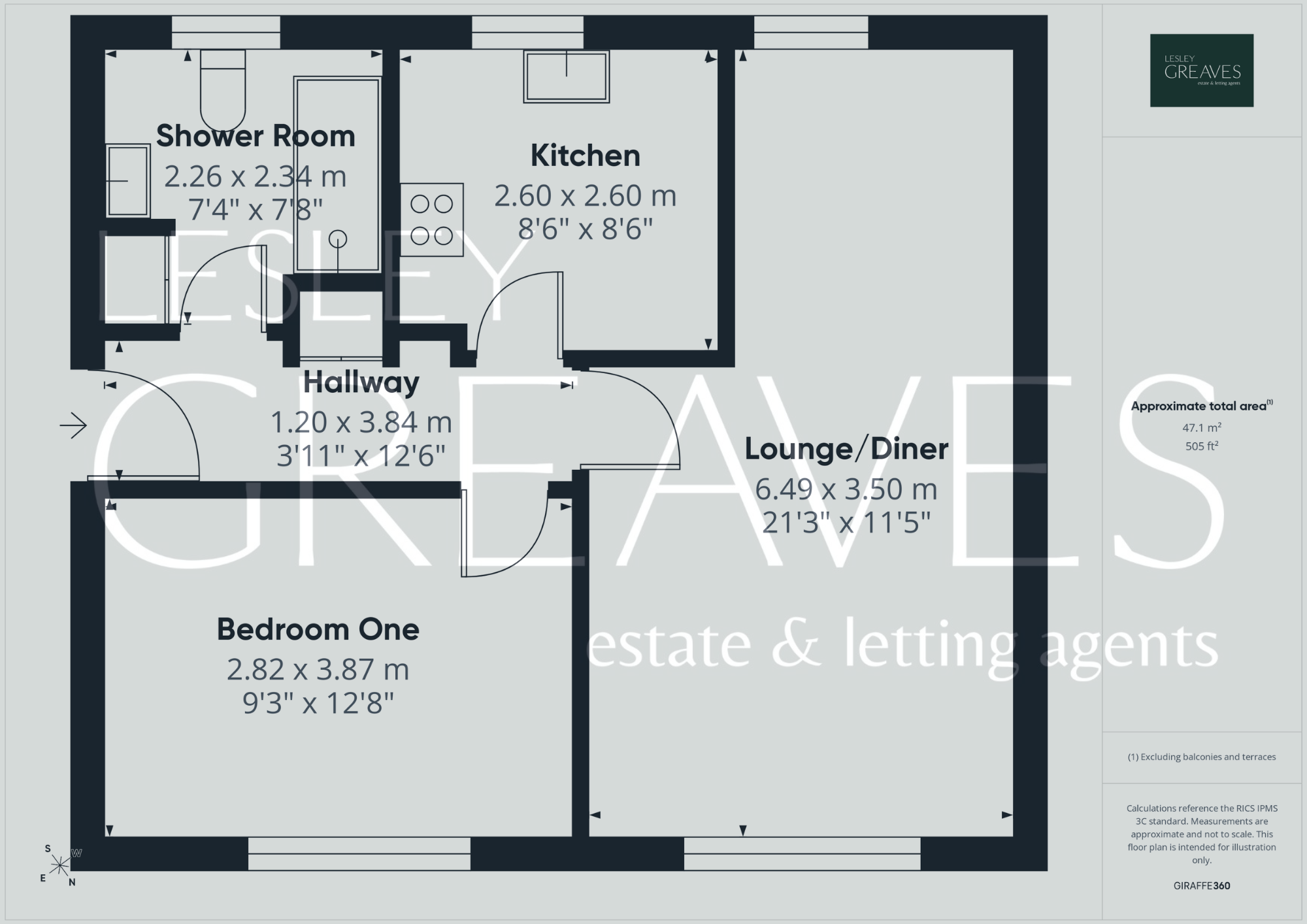 8 Kingfisher Court, Epperstone Road, Nottingham floorplan