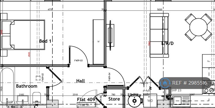 Flat, Richmond House Richmond Hill, Bournemouth floorplan