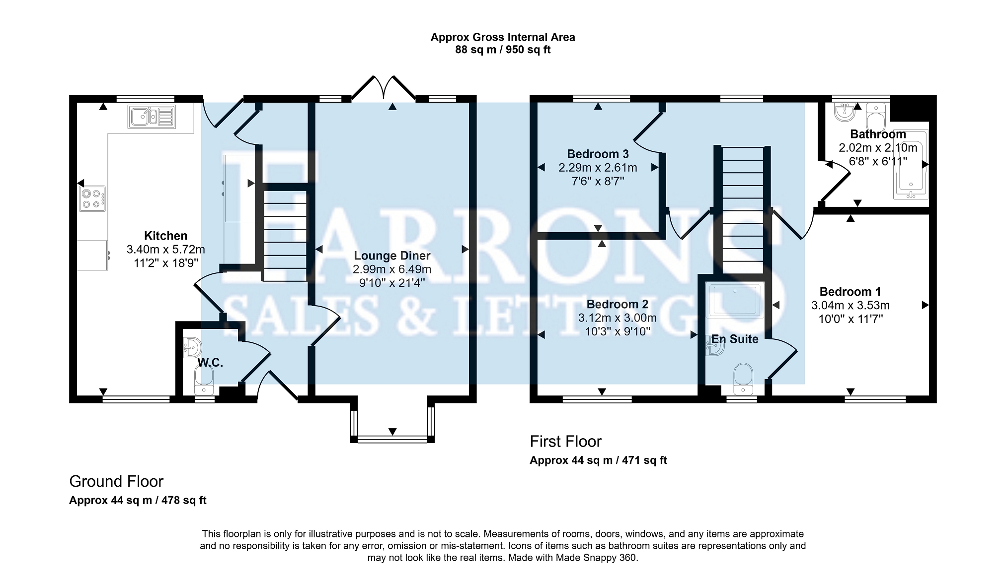 2, Dabinett  Drive, Winscombe floorplan