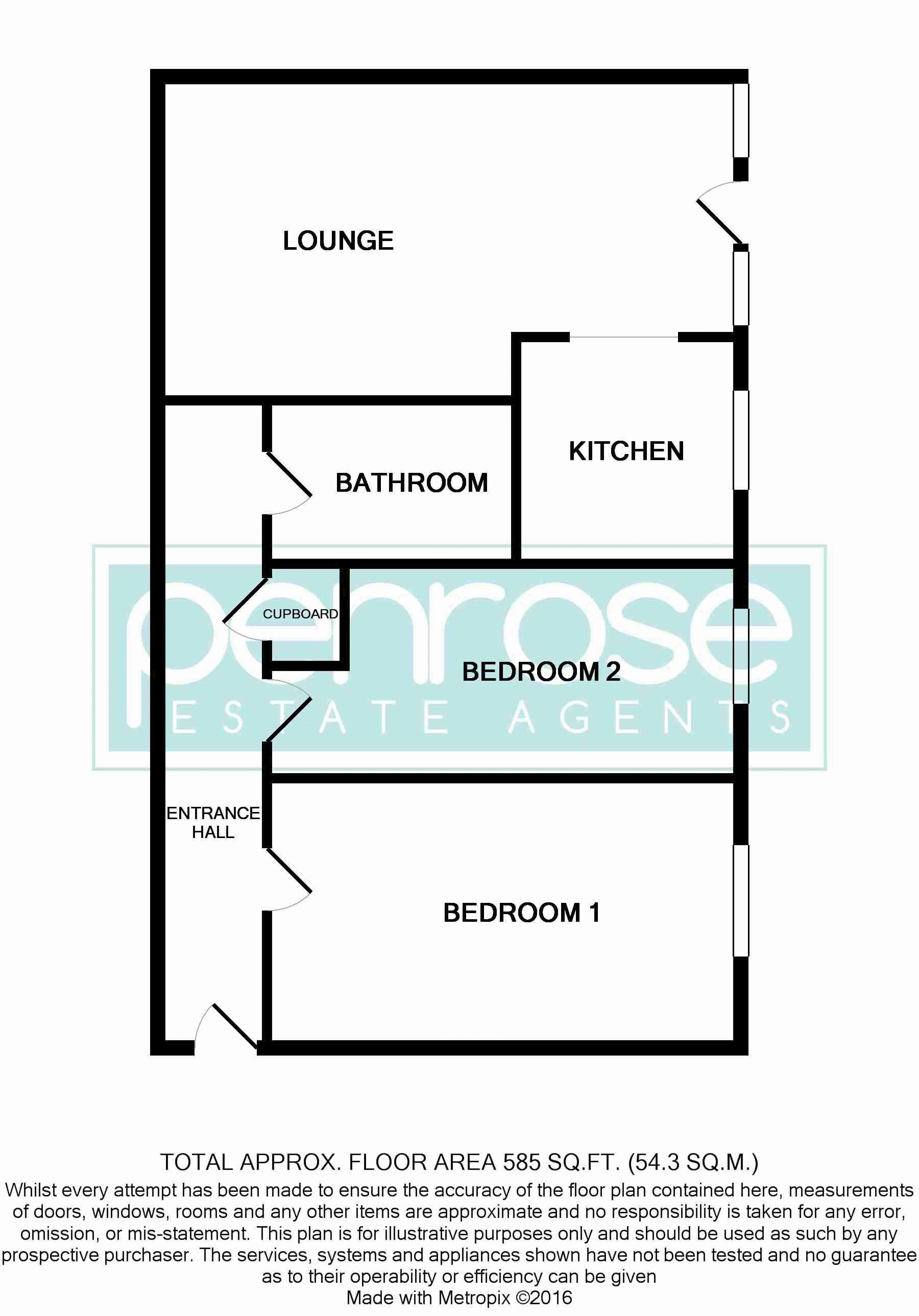 2 Bedrooms Flat to rent in Kingsway, Luton LU4