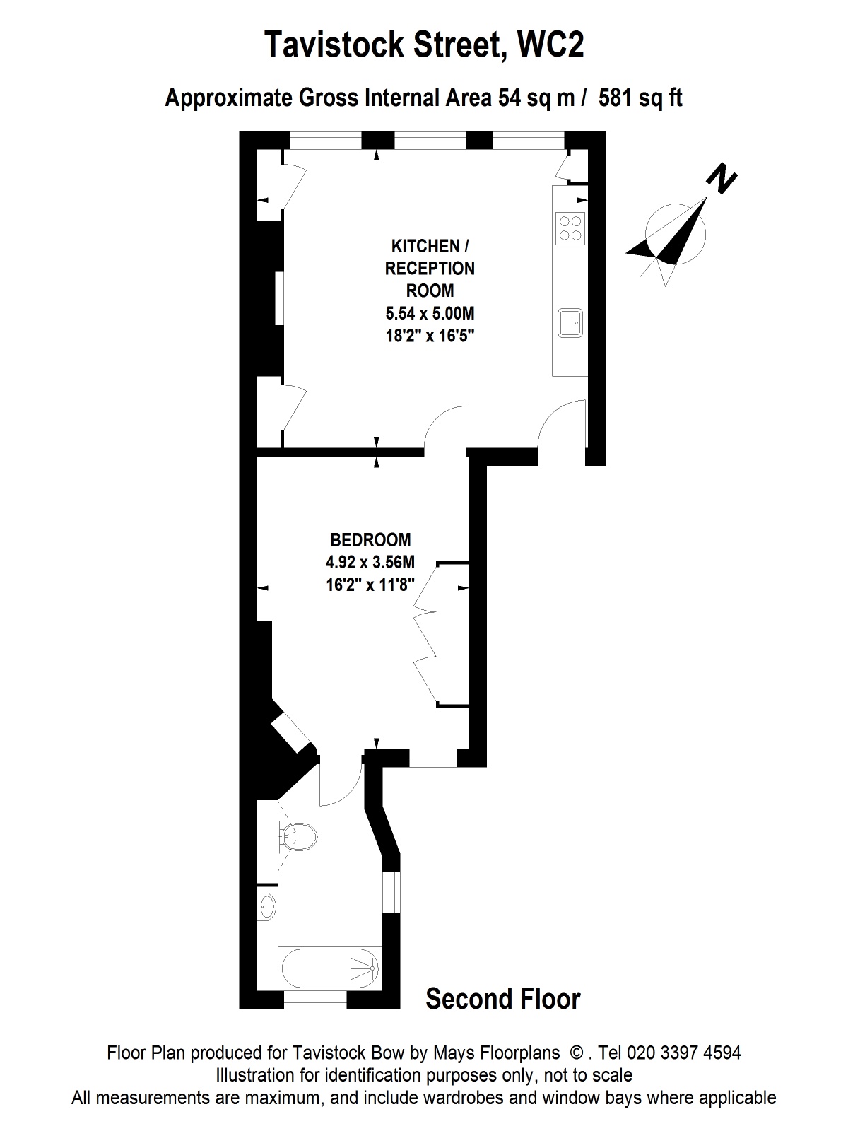 1 Bedrooms Flat to rent in Tavistock Street, London WC2E