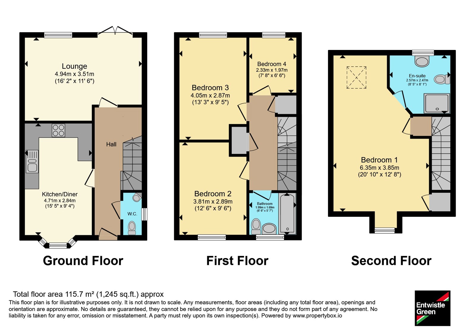 6 Padley Mews,, Farrell Street, Cheshire floorplan