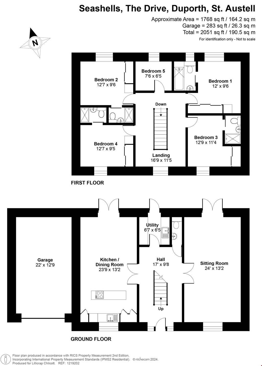 Seashells, St. Austell floorplan