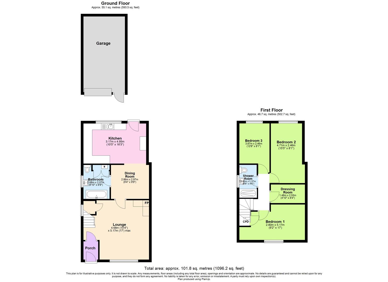 25, Hambridge Road, Southam floorplan