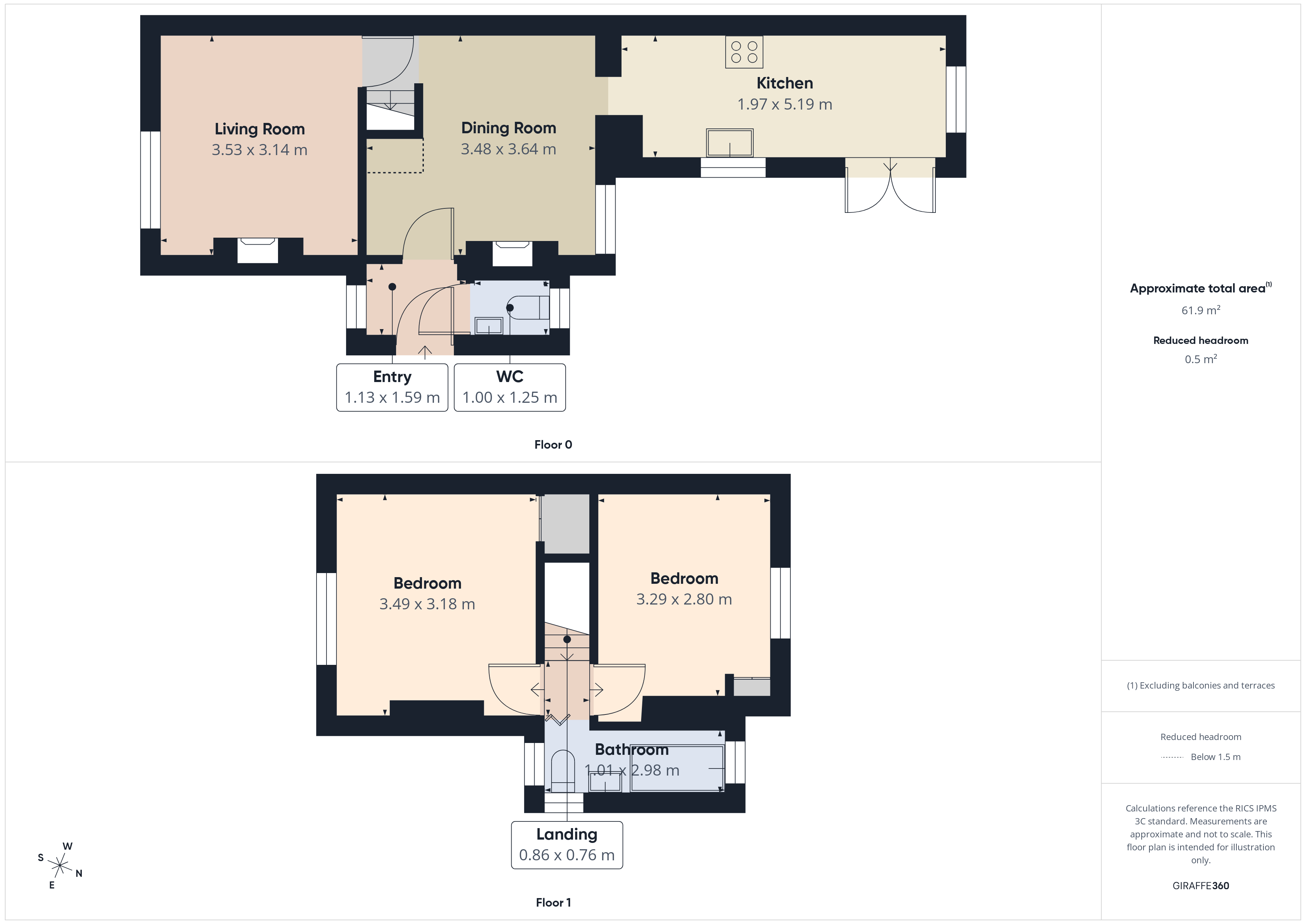 10, Smith Road, Reigate floorplan