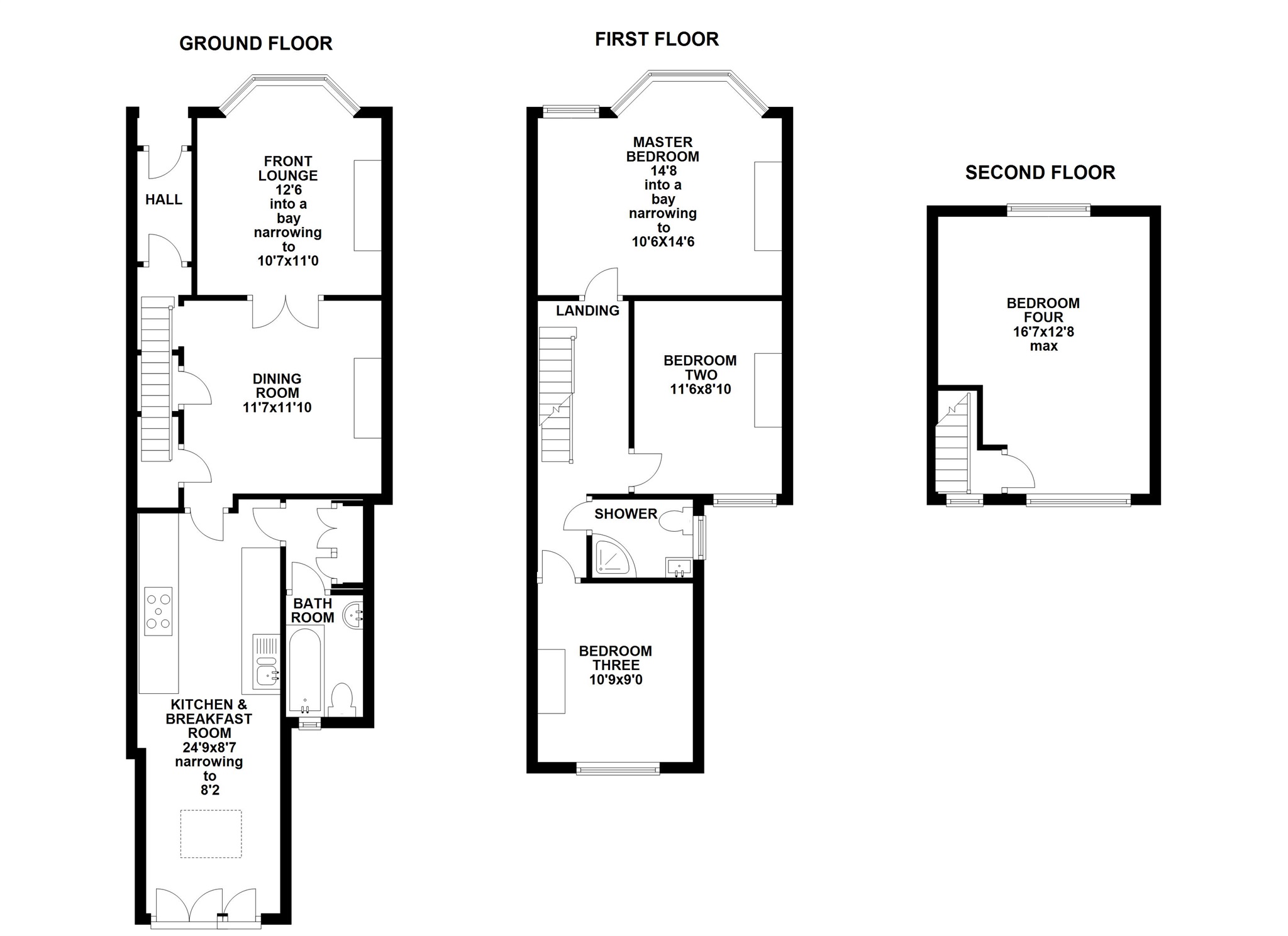 4 Bedrooms Terraced house for sale in Amesbury Road, Penylan, Cardiff CF23