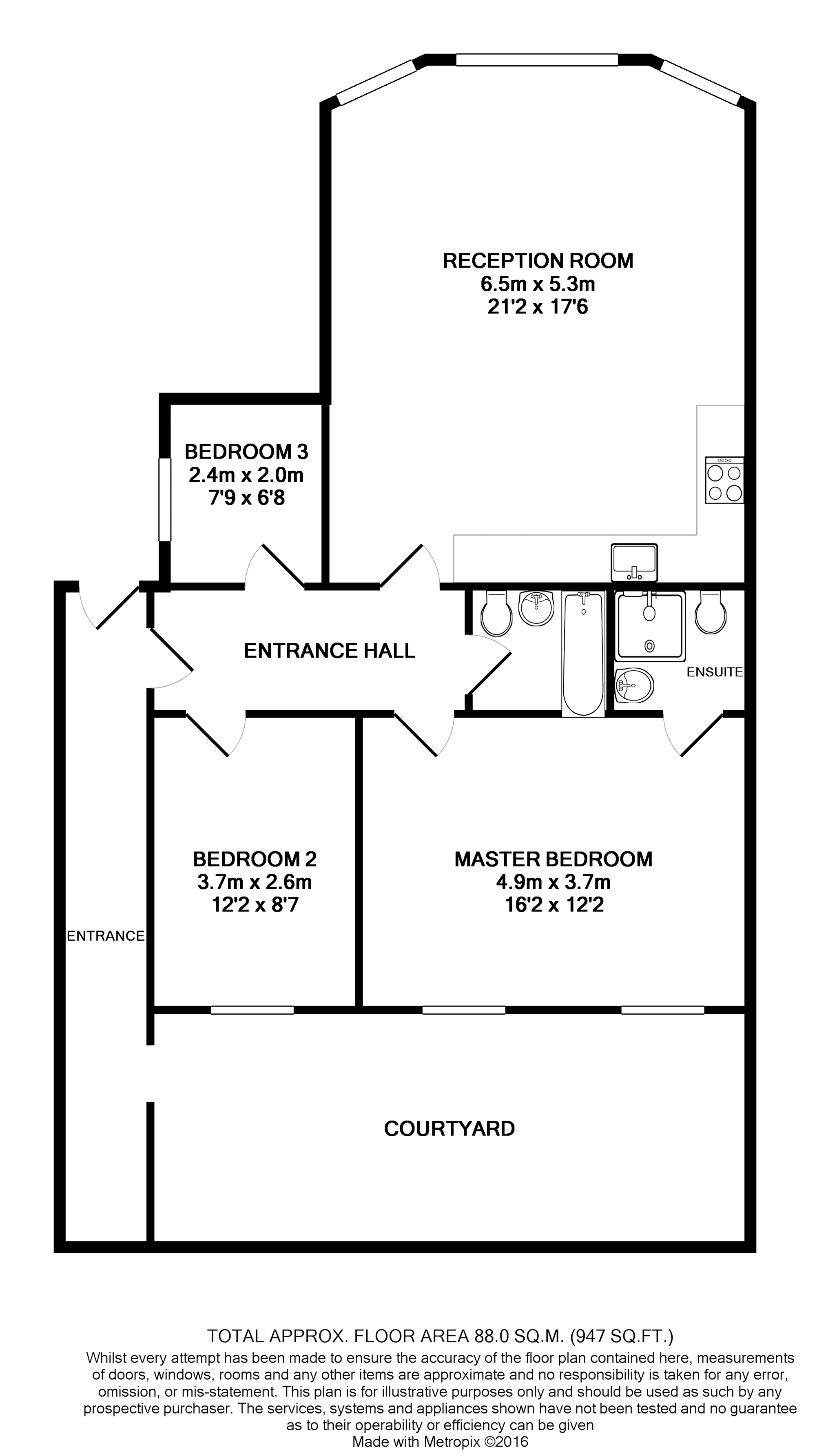 3 Bedrooms Flat to rent in Slievemore Close, Clapham SW4