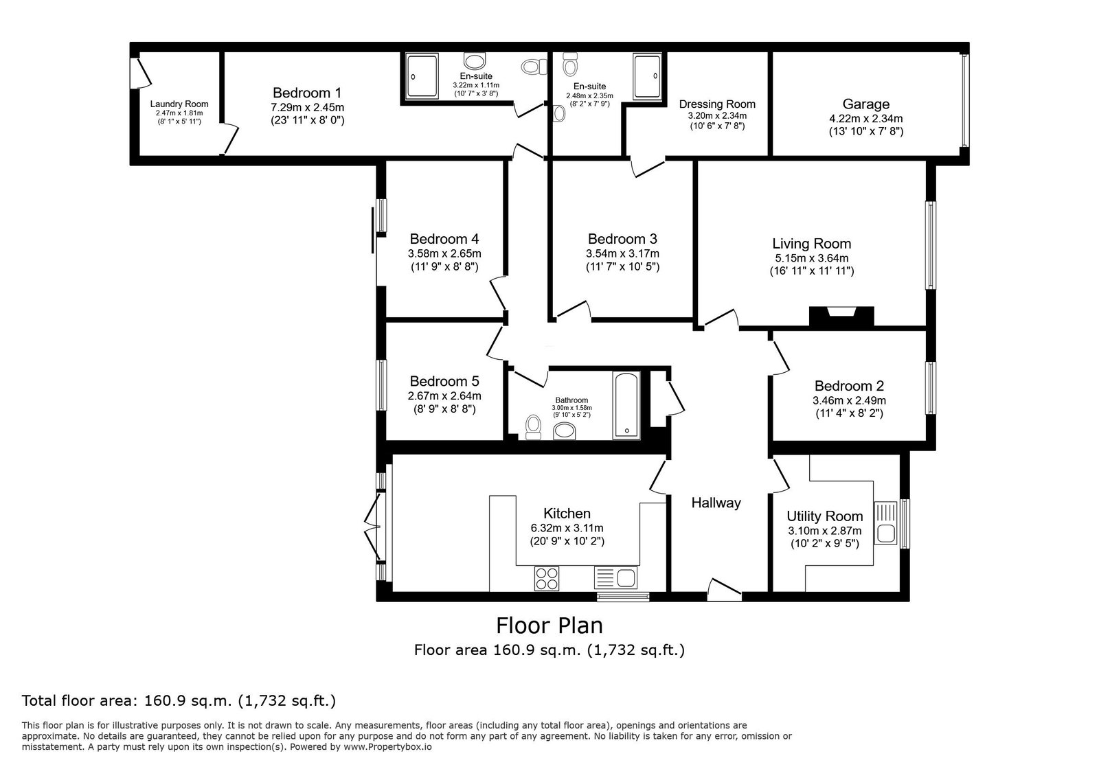 1, Templegate Crescent, Leeds floorplan
