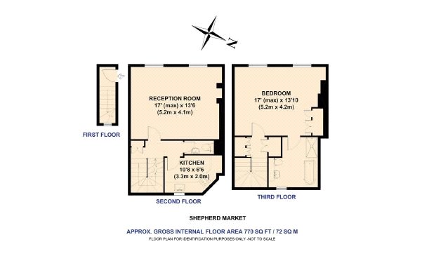 1 Bedrooms Flat to rent in Shepherd Market, Mayfair, London W1J