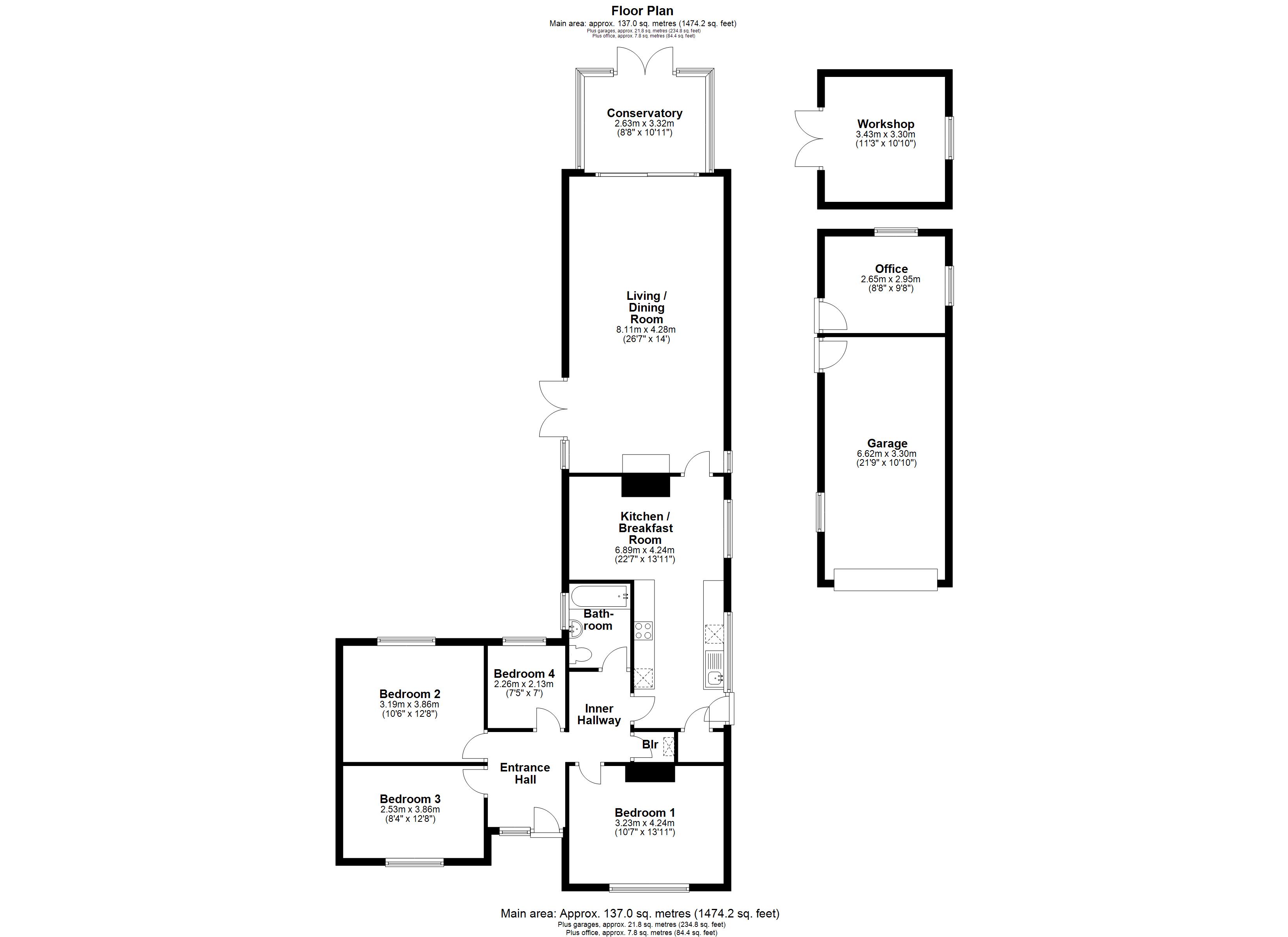 Springdean, Button End, Cambridge floorplan