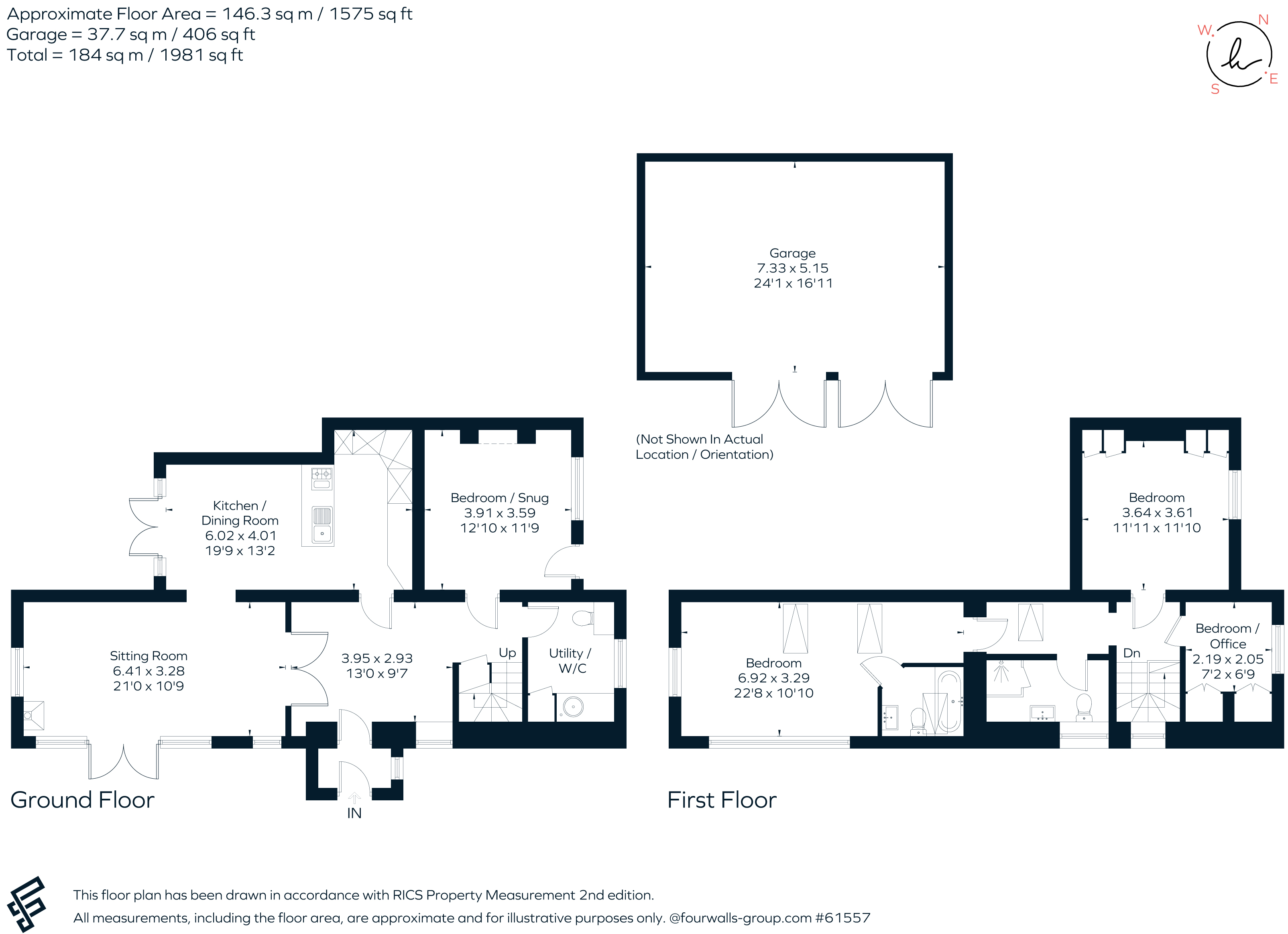 Compton Bassett, Calne SN11, 4 bedroom semidetached house for sale