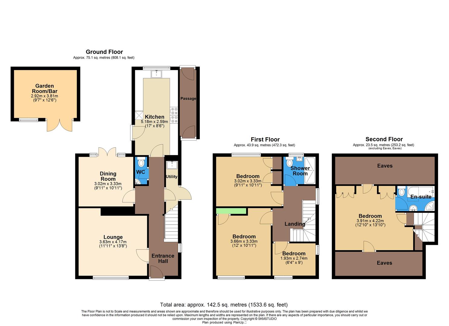 10, Hillcrest Road, Radlett floorplan