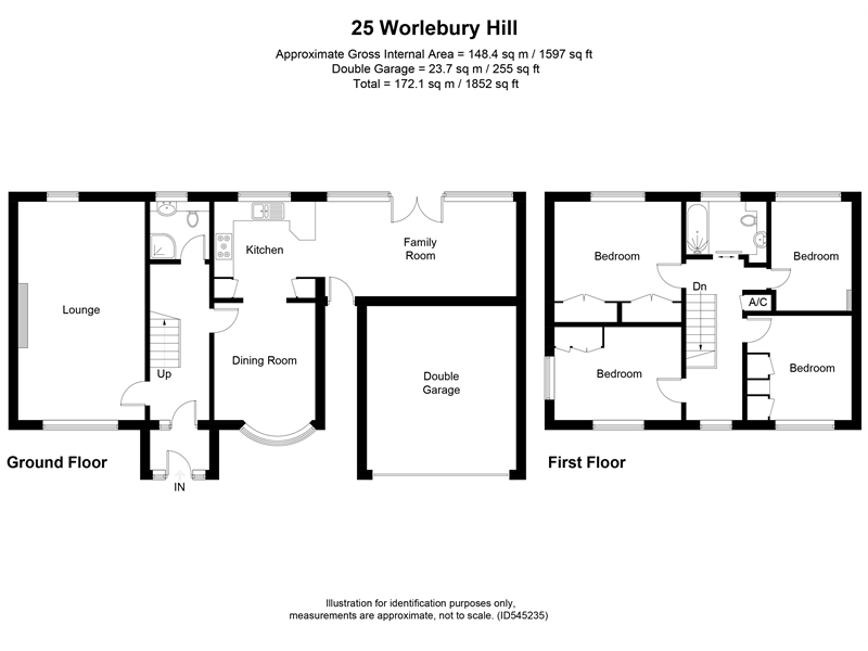 4 Bedrooms Detached house for sale in Worlebury Hill Road, Worlebury, Weston-Super-Mare, North Somerset. BS22