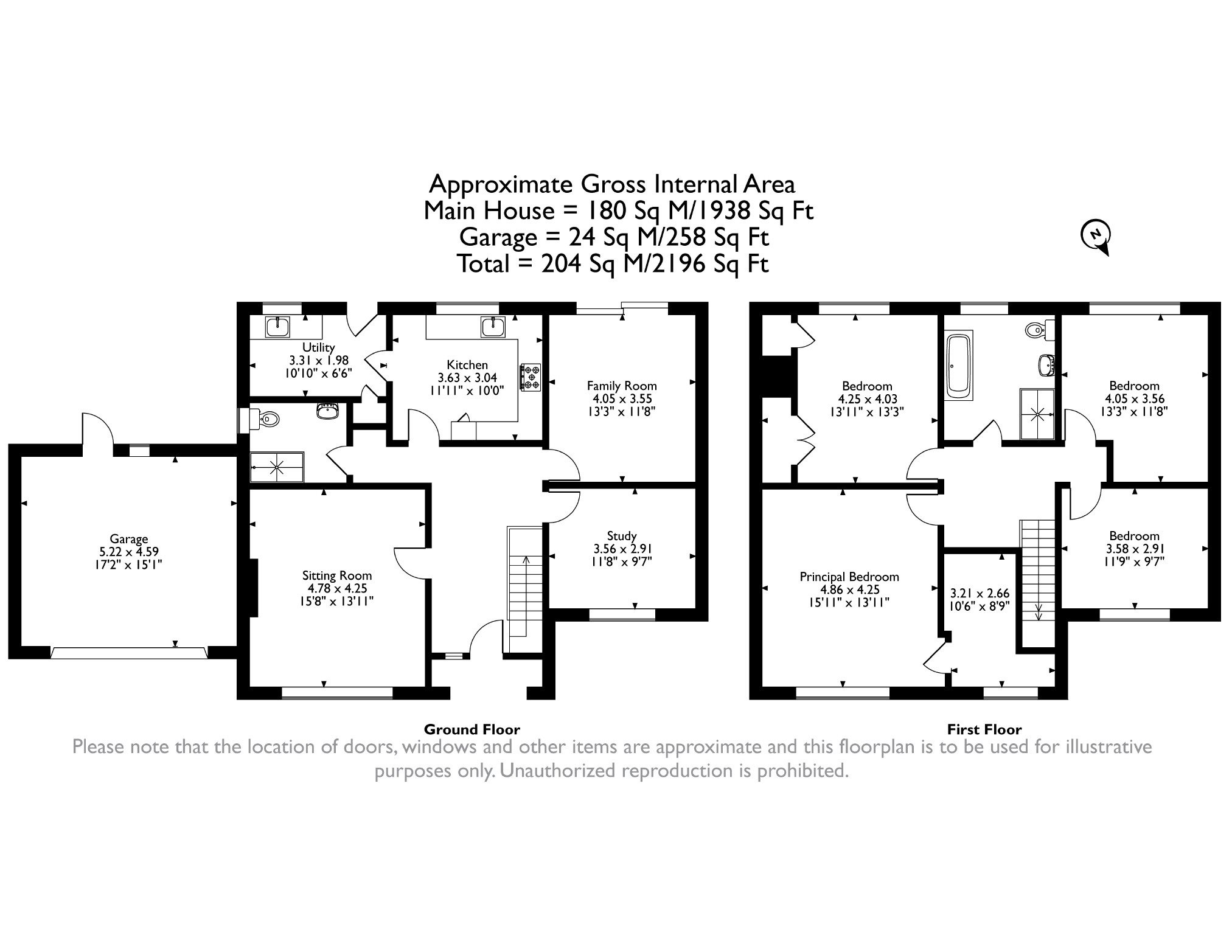 The Oaklands, Llandevaud, Newport floorplan