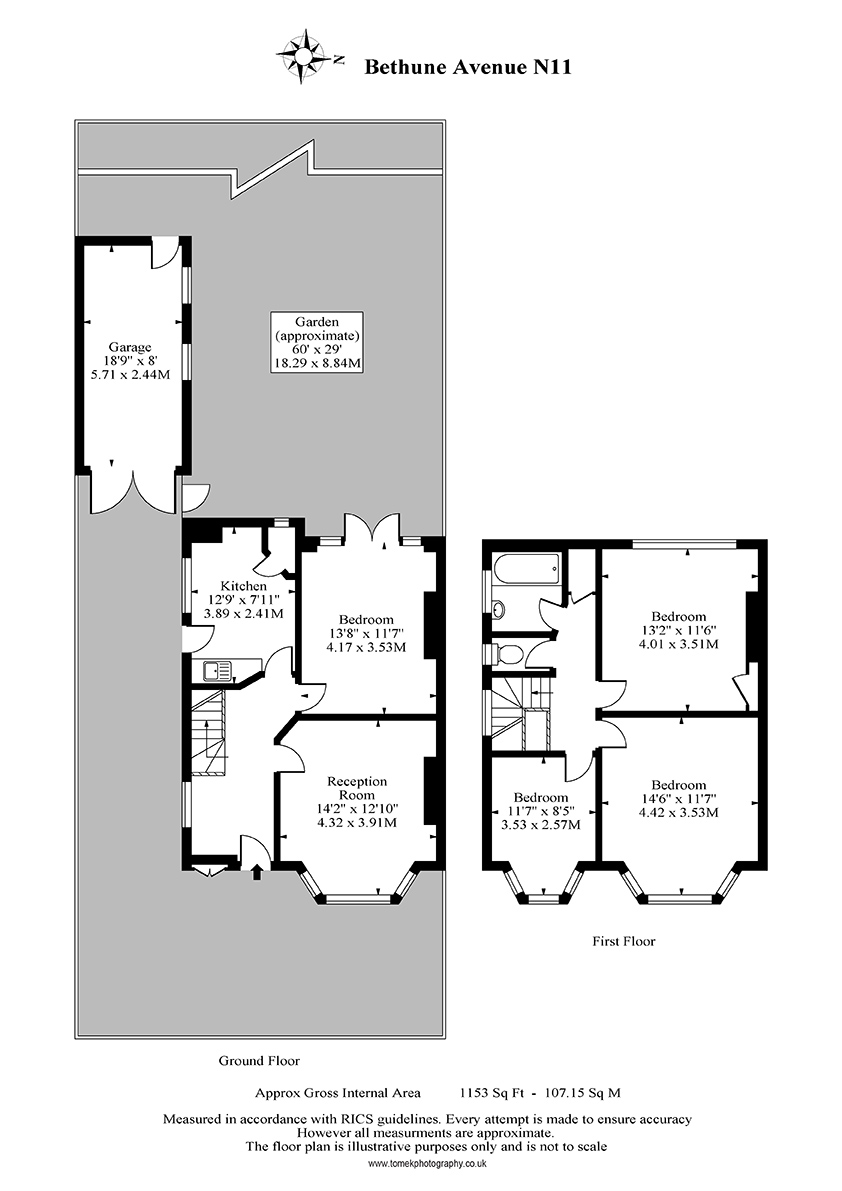 Bethune Avenue, London floorplan
