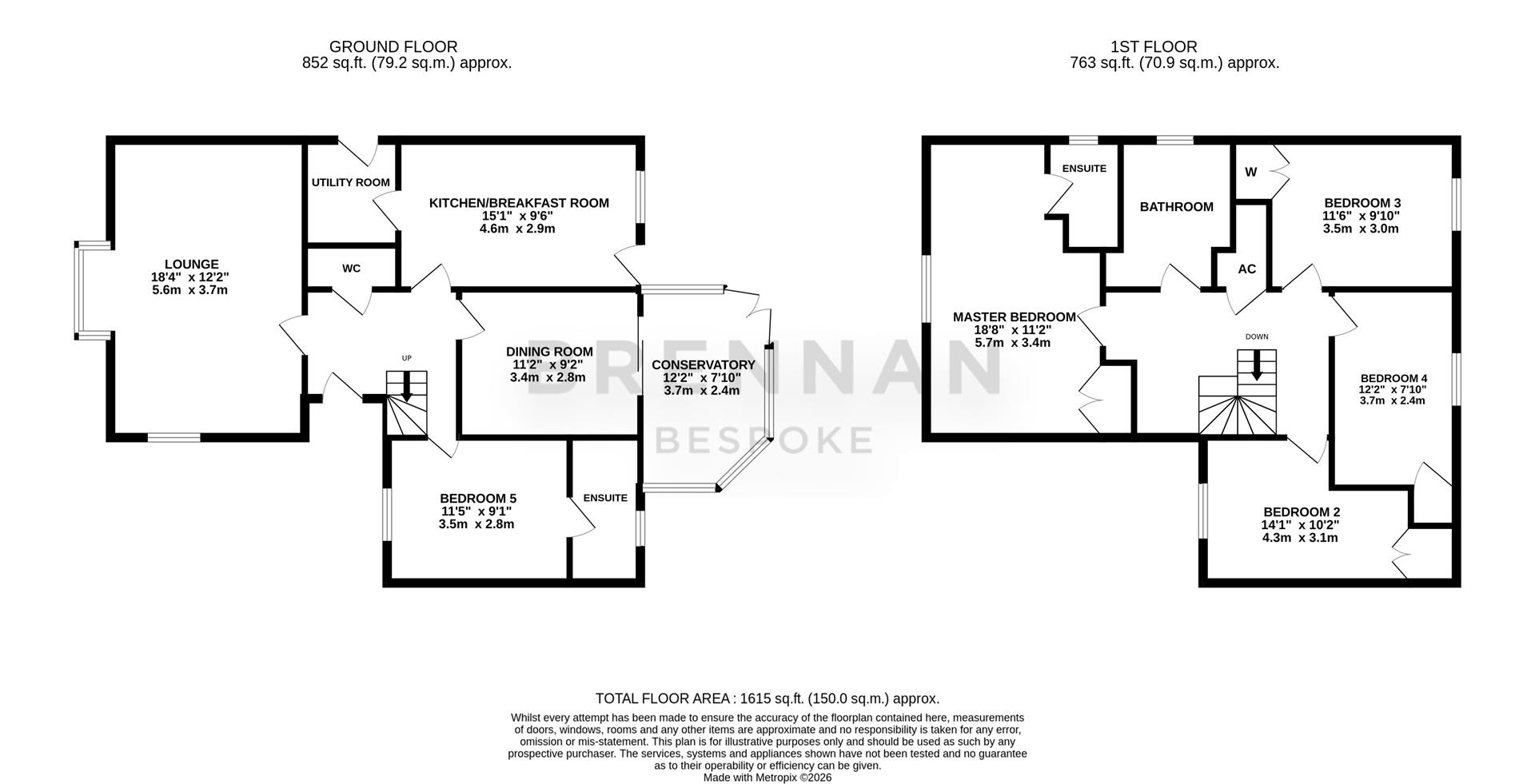 22A, Willow Lane, Kettering floorplan
