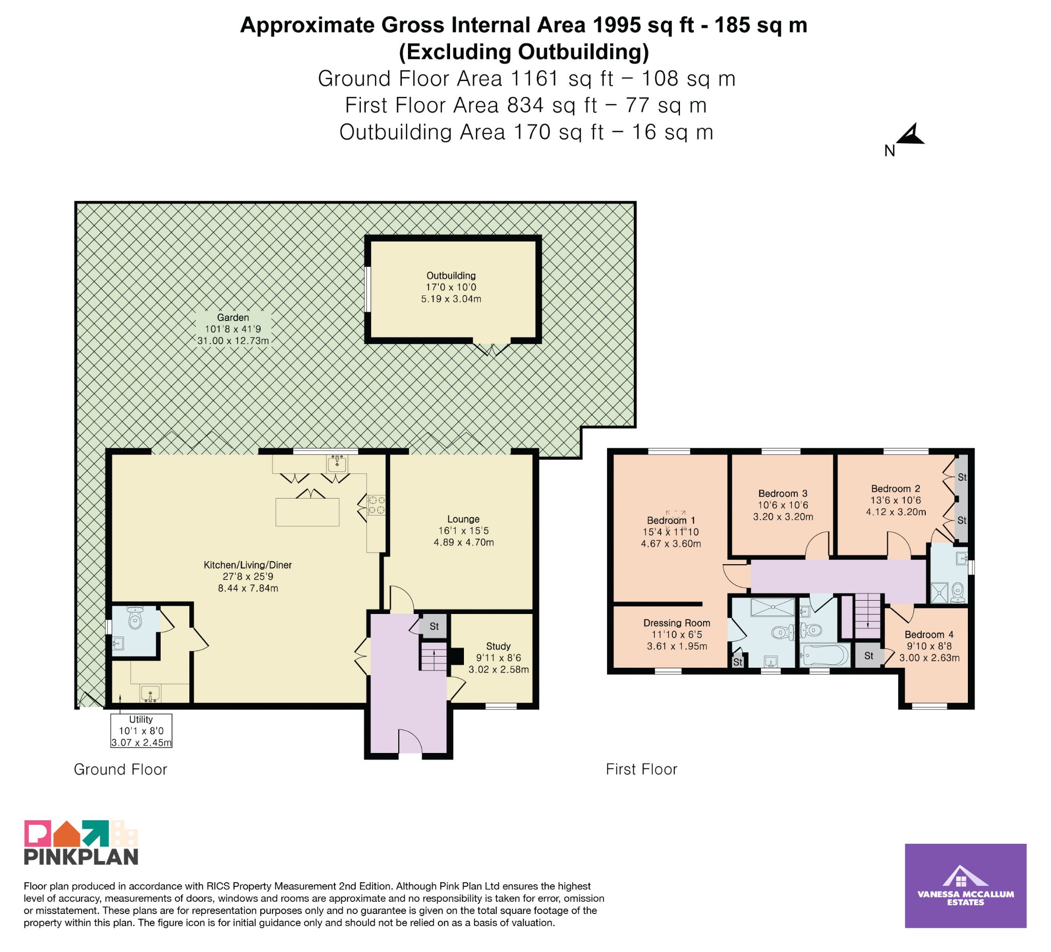 4 Kingsland, Potters Bar floorplan