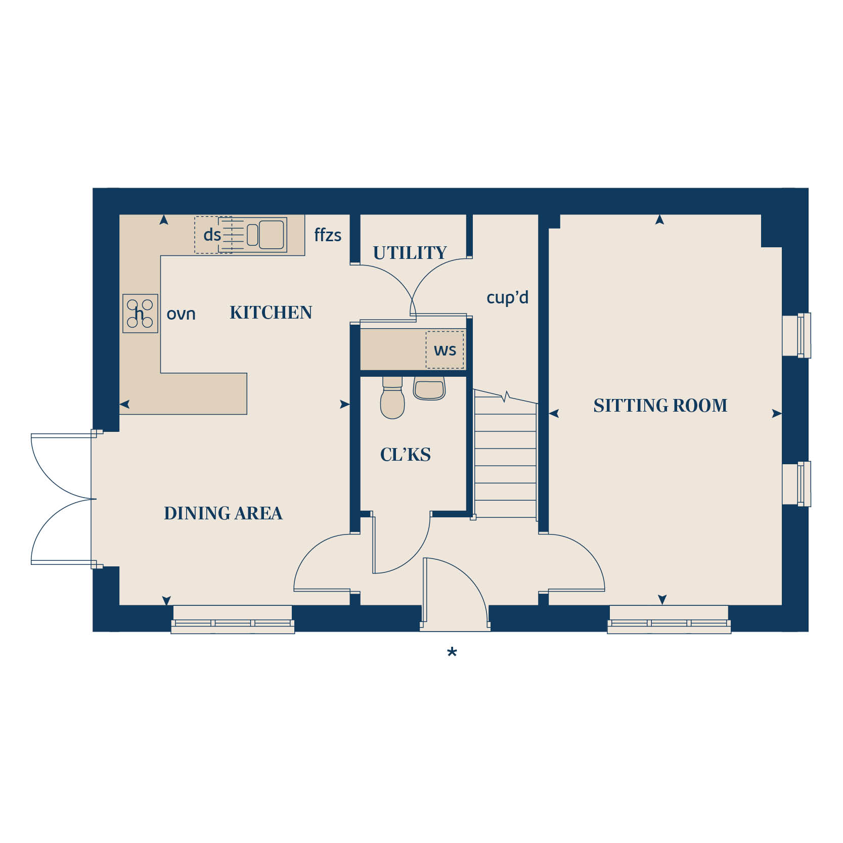436, Clover View, Boulton Moor floorplan