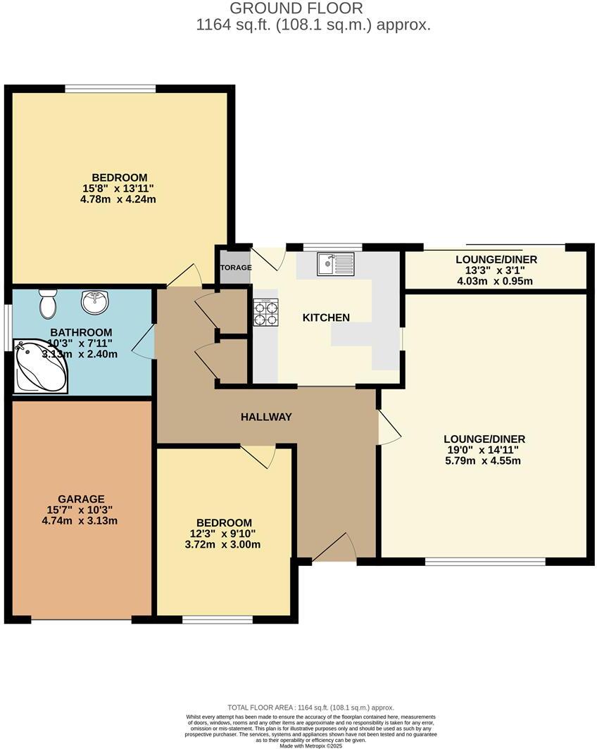 14, Conven Road, Kent floorplan