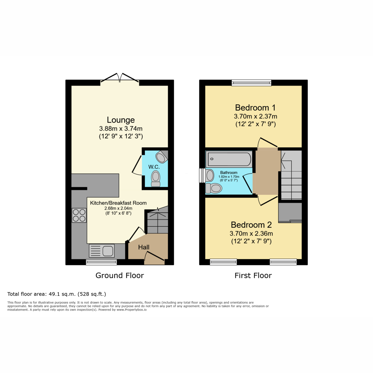 48, Avalon Gardens, Harworth floorplan