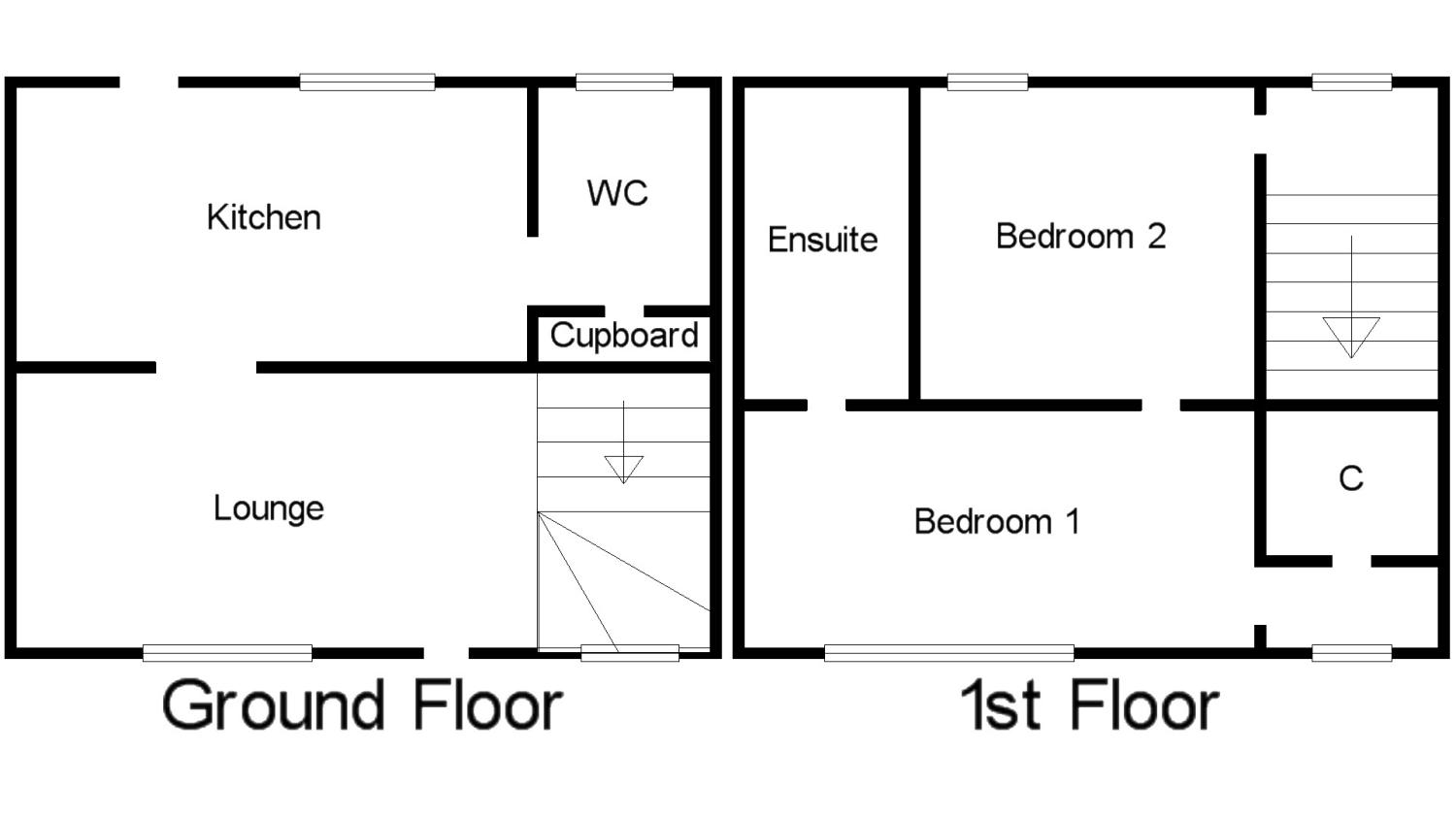 2 Bedrooms Terraced house for sale in High Street, Dysart, Kirkcaldy, Fife KY1