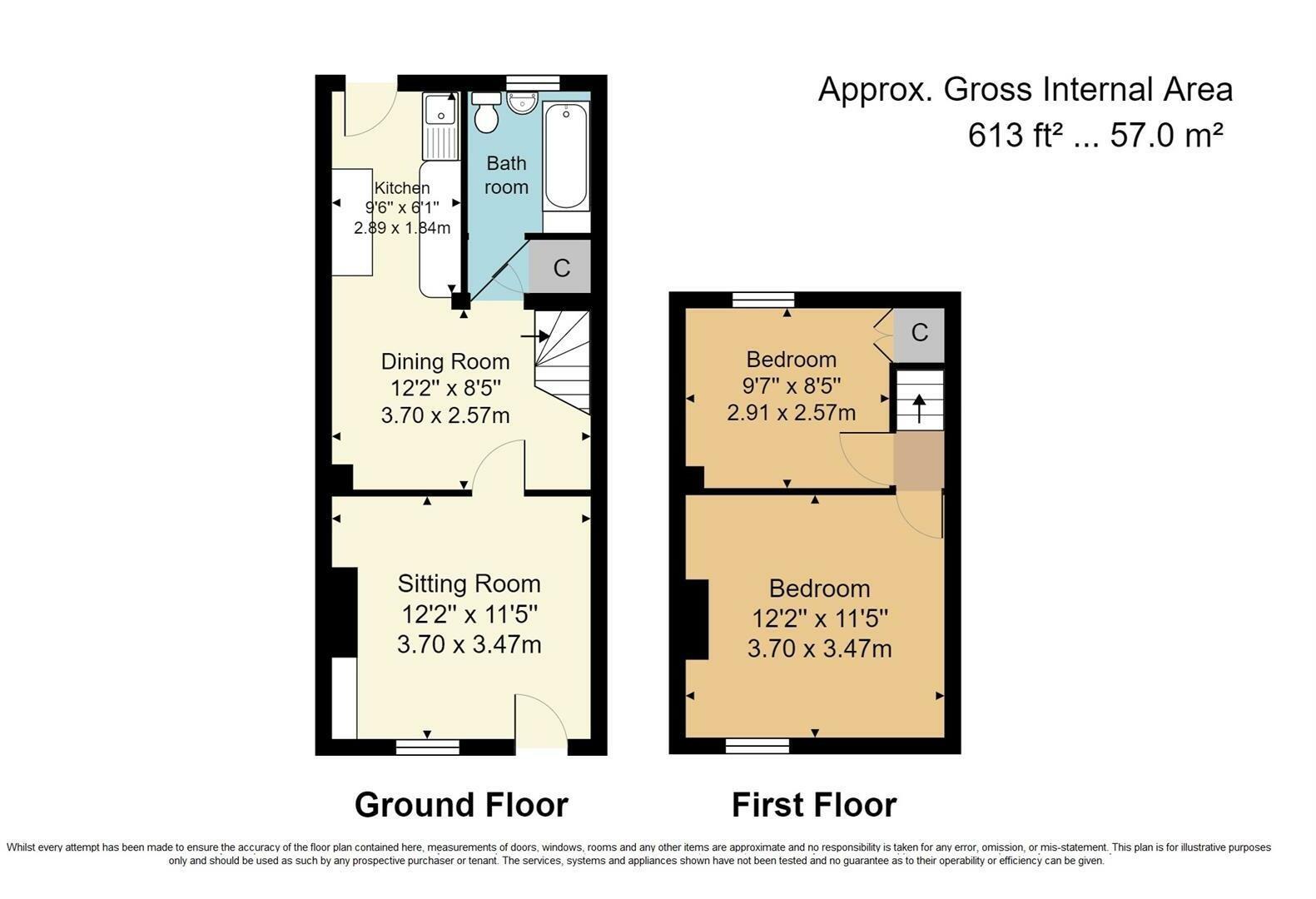165, Norman Road, West Malling floorplan