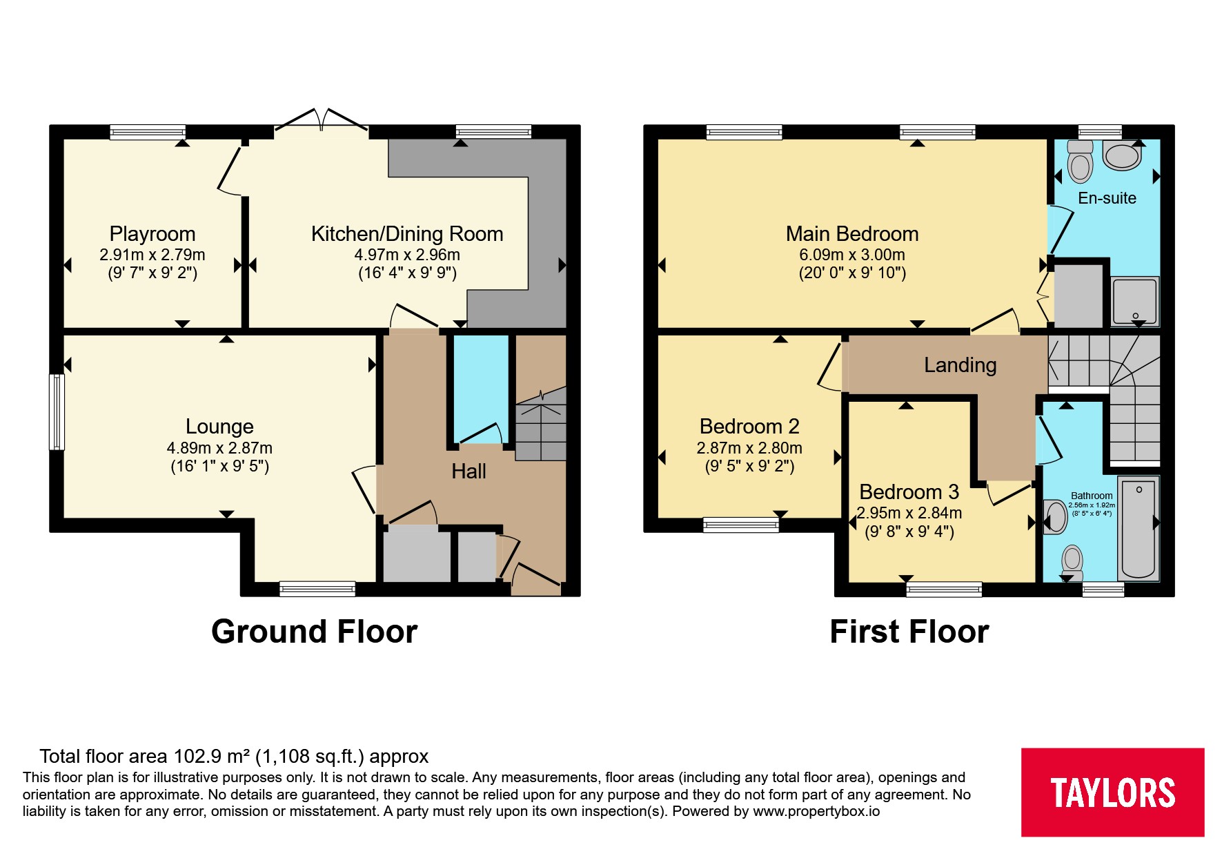 64, Cooks Close, Bristol floorplan