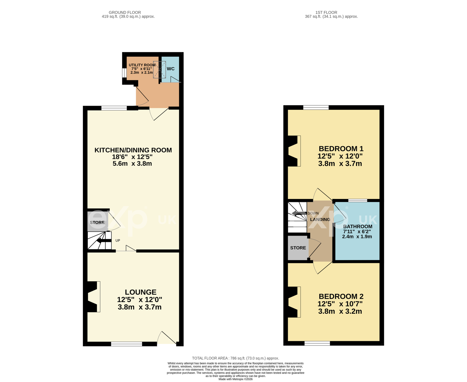 Coalport Road, Telford floorplan