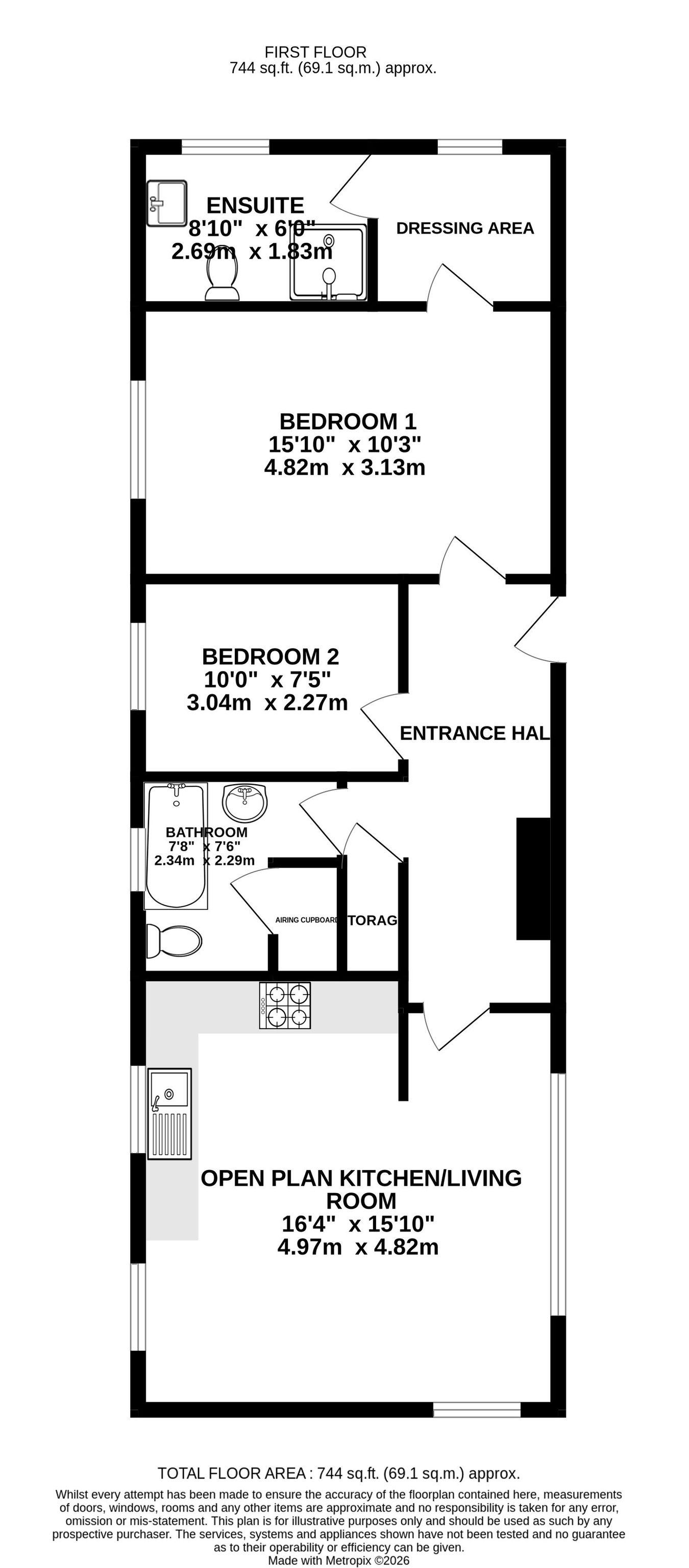 44, Sarno Square, Abergavenny floorplan