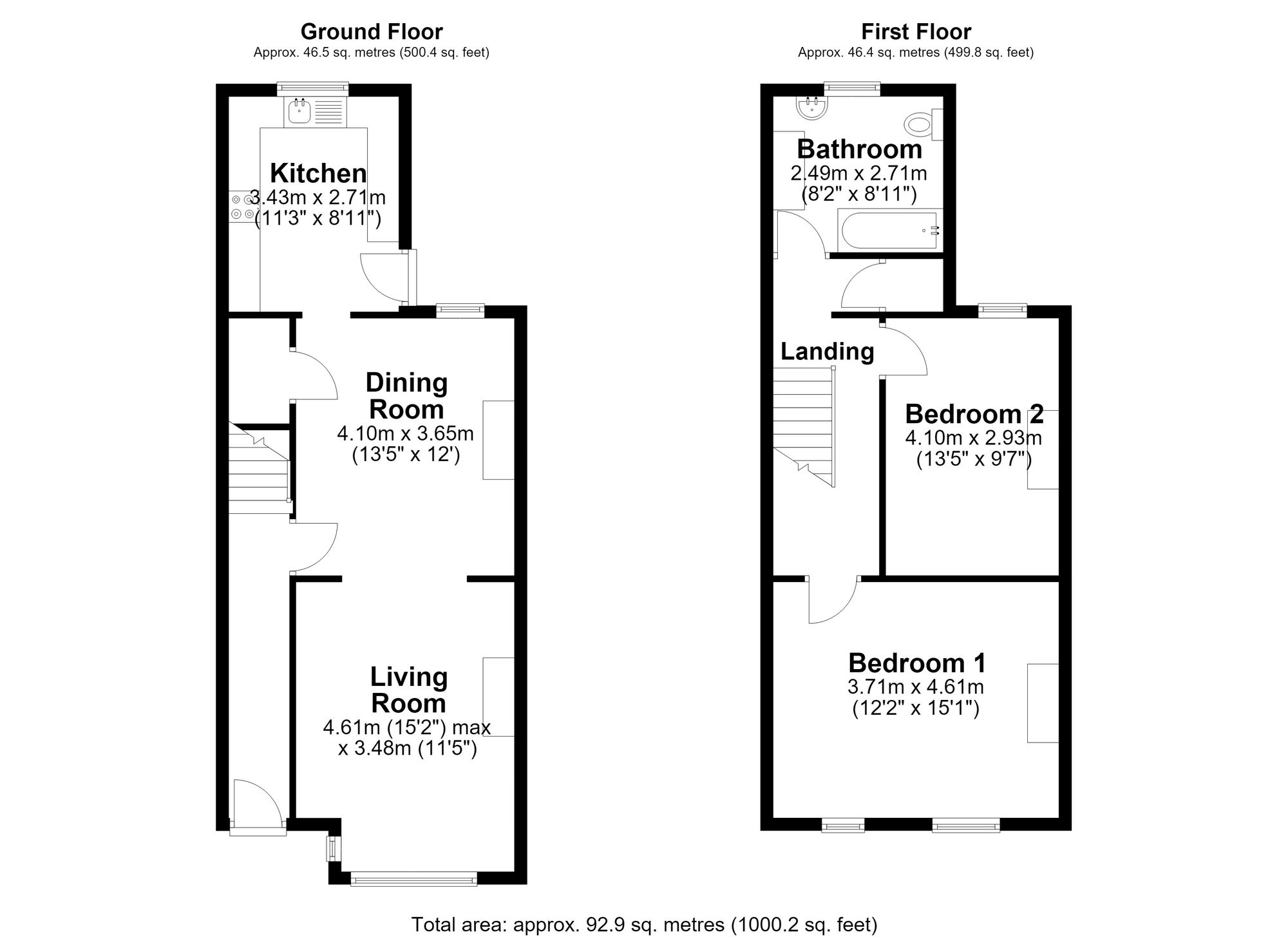 5 Morley Road, Warrington floorplan