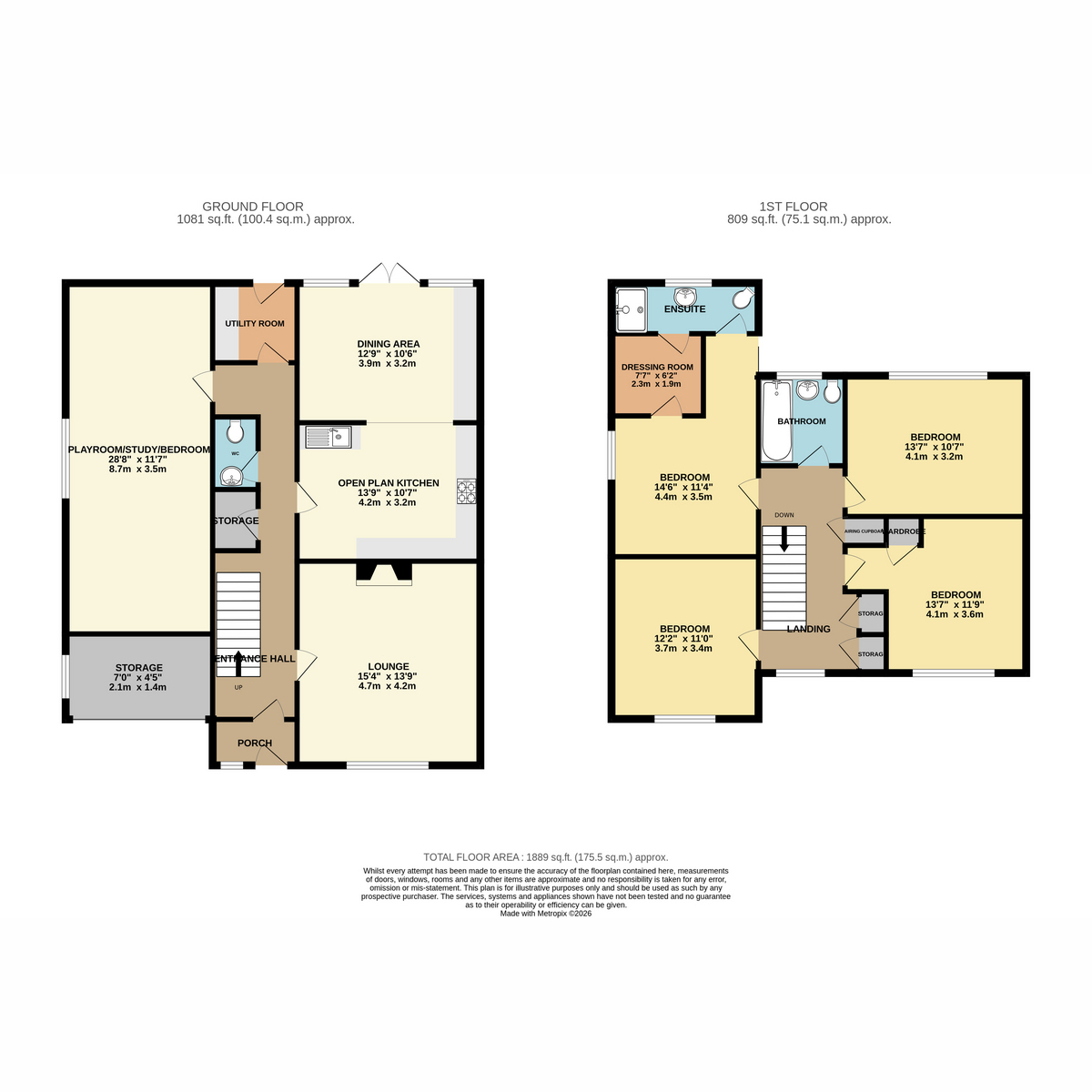 29, California Road, Farndon, Newark floorplan