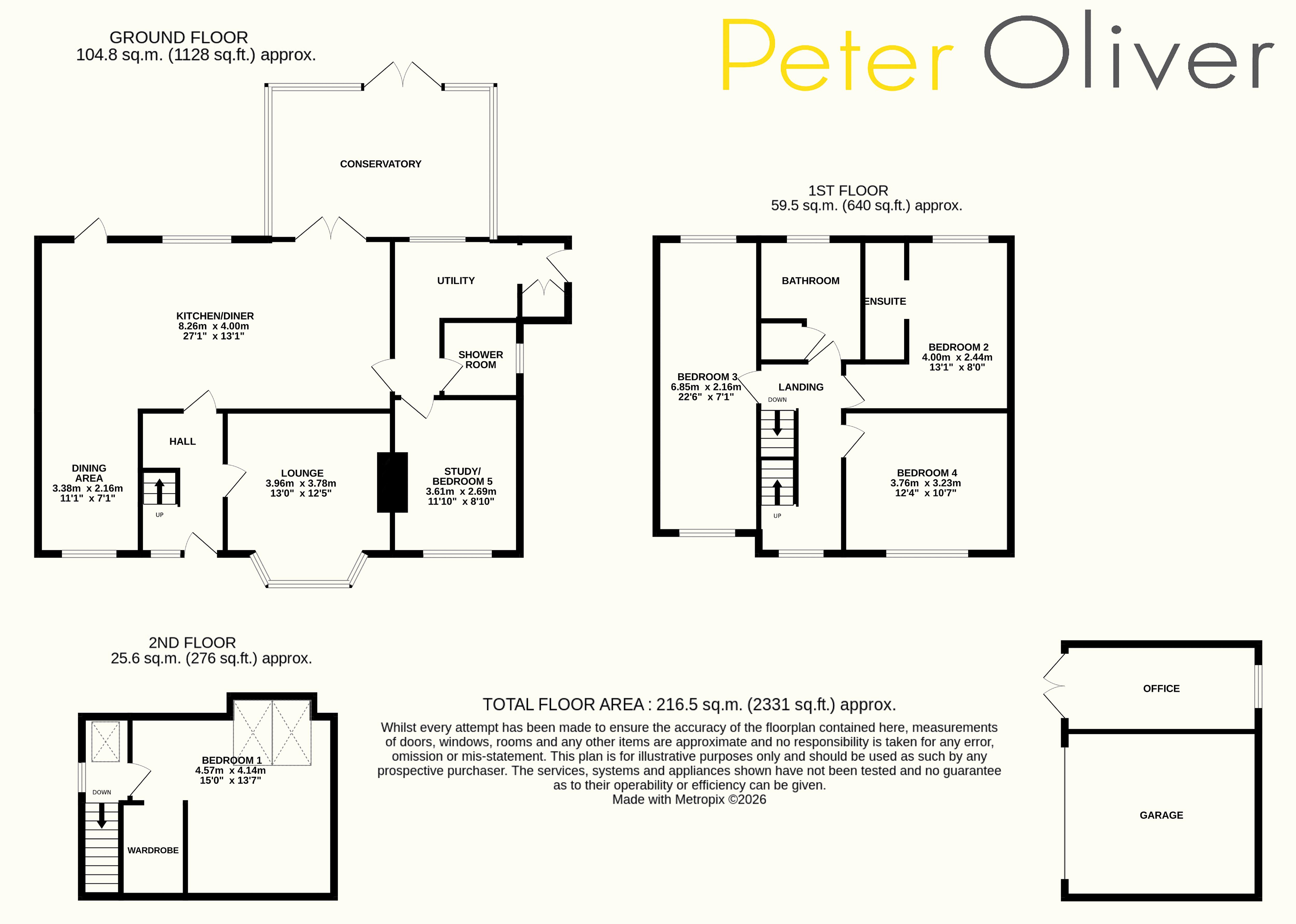 Jolan, Cross In Hand Road, Heathfield floorplan