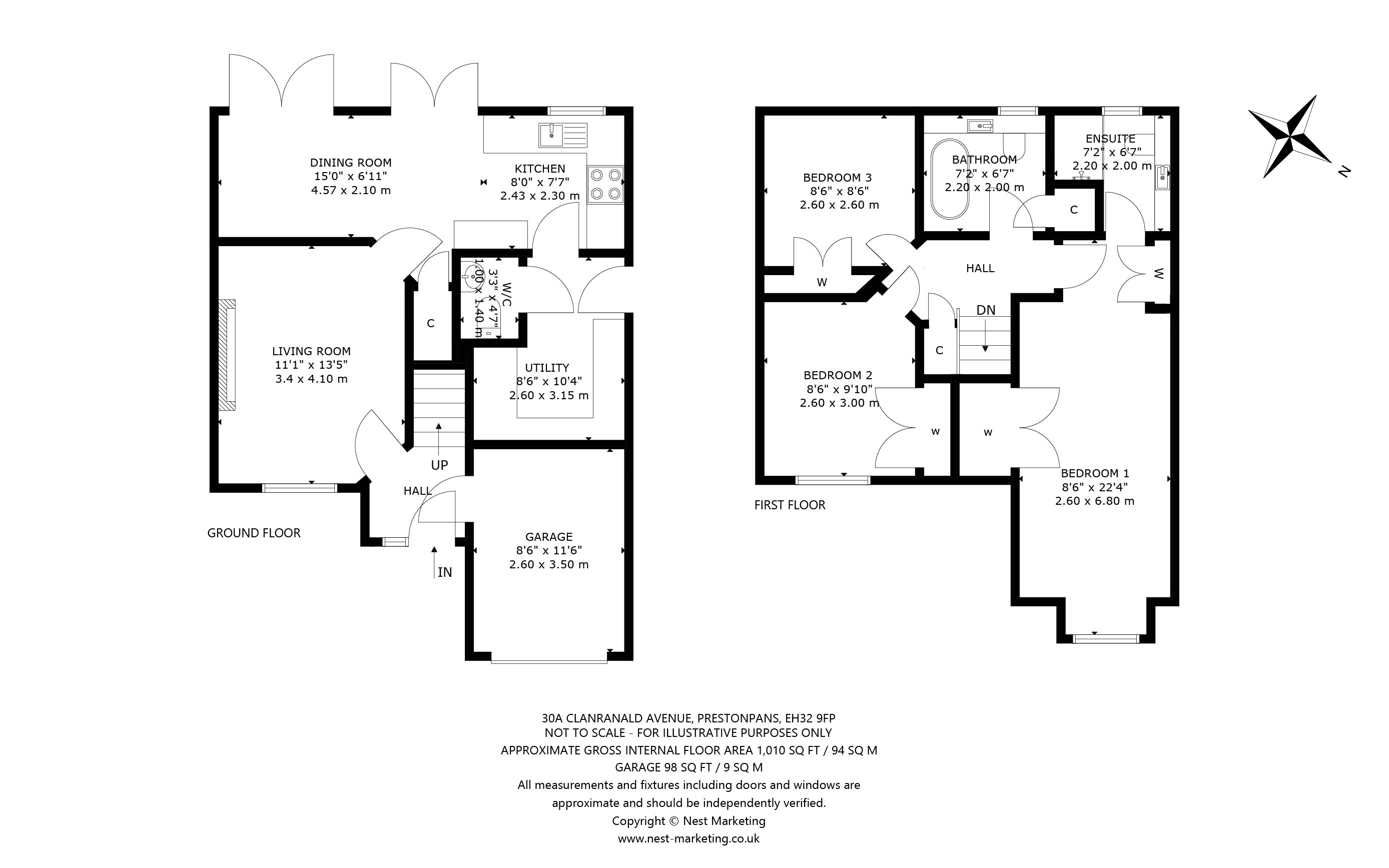 30a, Clanranald Avenue, Prestonpans floorplan