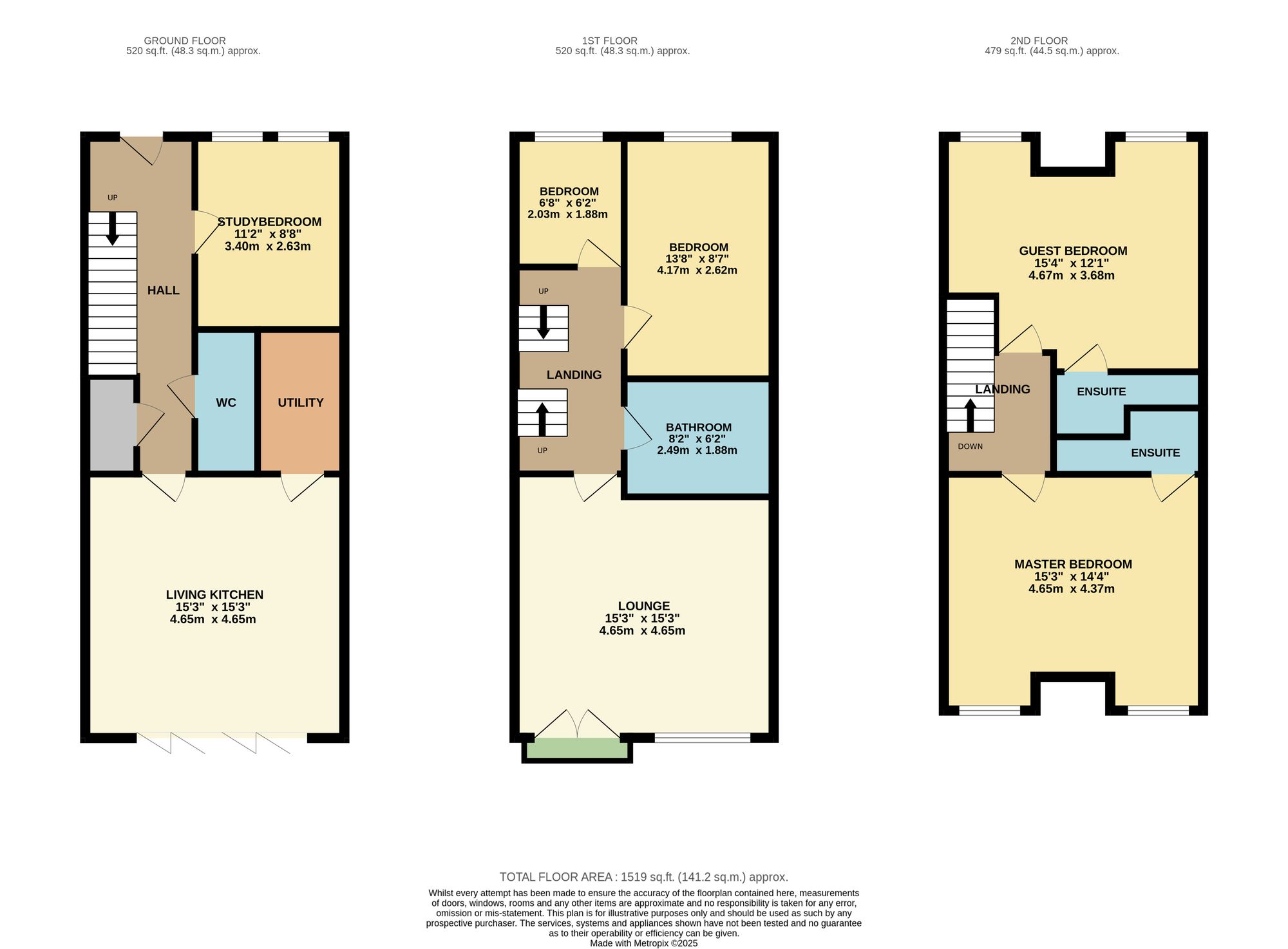 11 Stablefold, Manchester floorplan