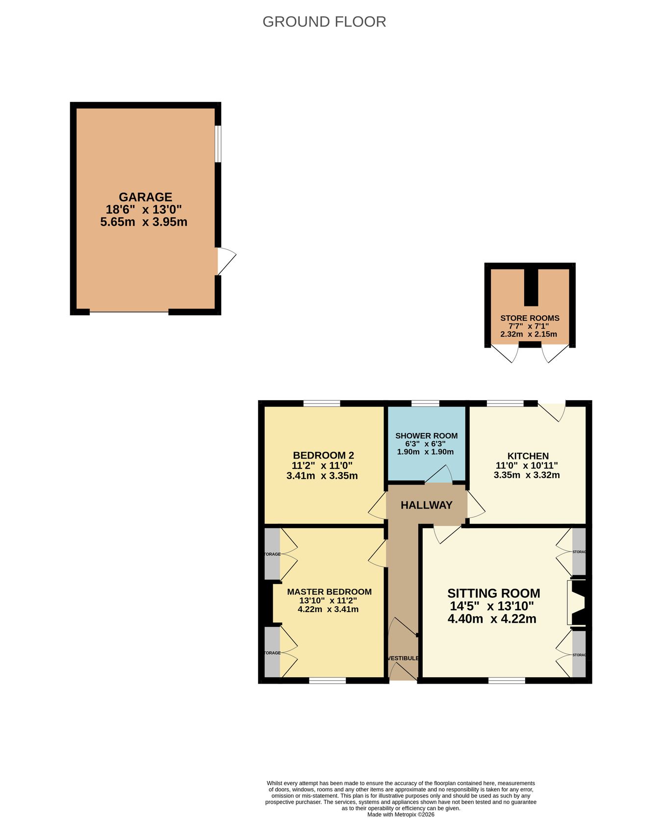 2, 2 Marshall Place, Milnathort floorplan