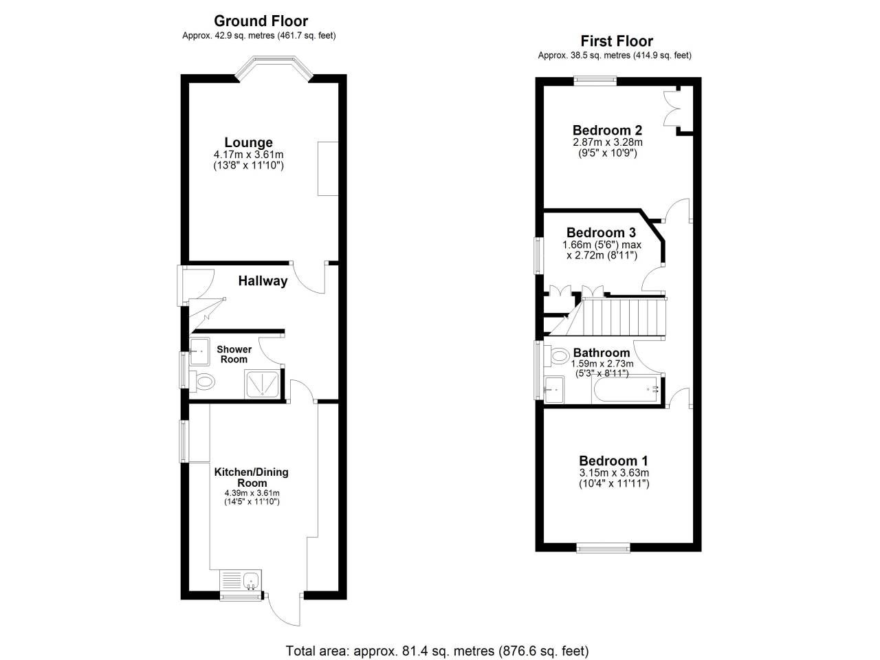 Morton Street, Royston Hertfordshire floorplan
