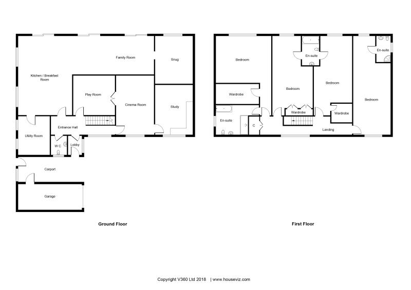4 Bedrooms Detached house for sale in Ashmore Close, Caldy, Wirral CH48