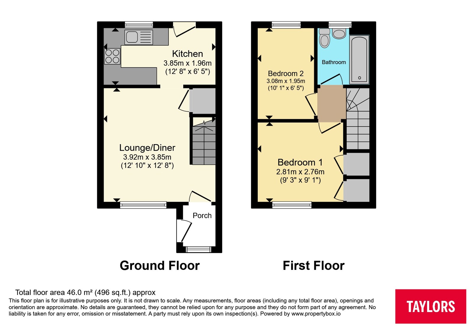 65, Church Hill, Bedfordshire floorplan