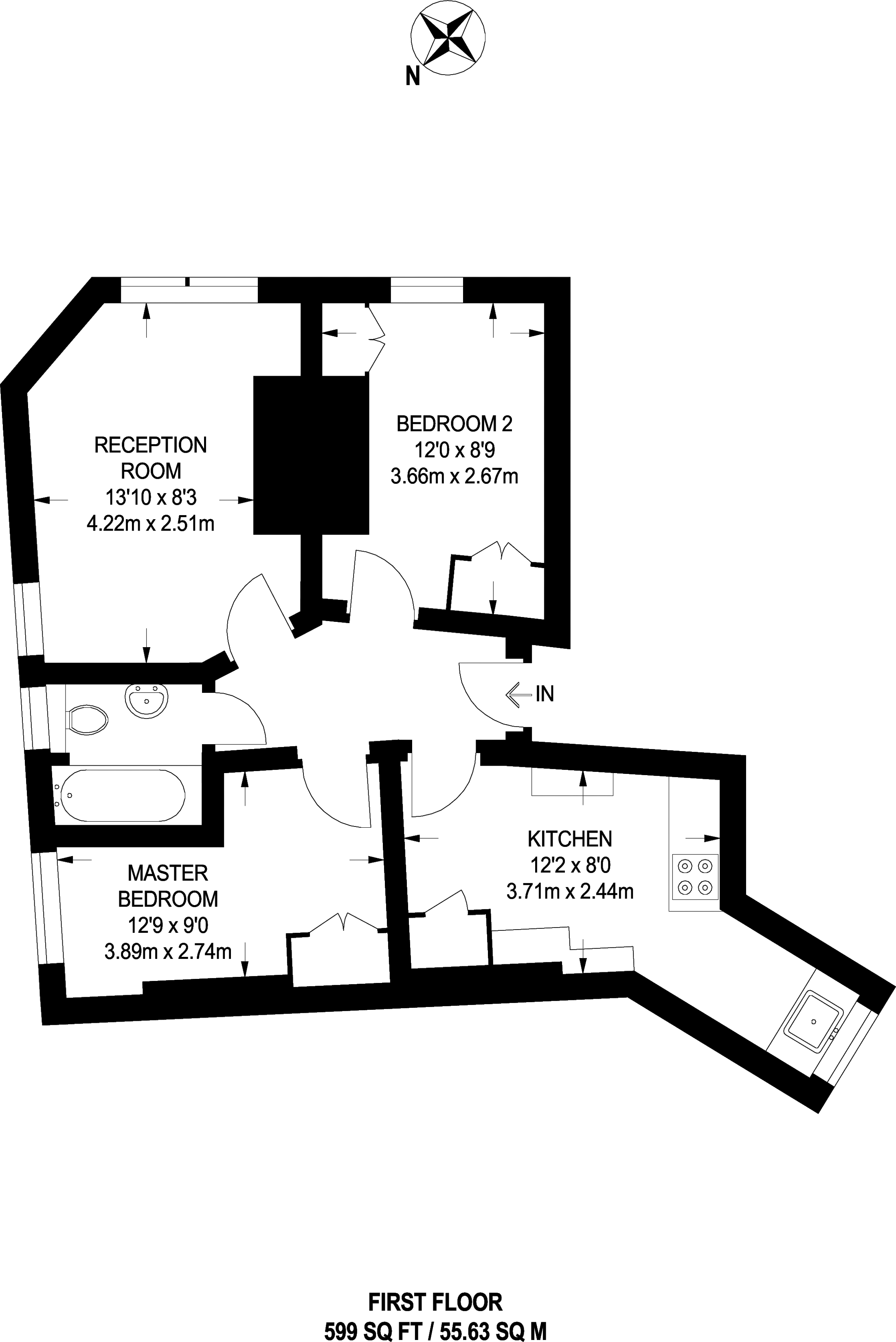 2 Bedrooms Flat to rent in Chapter Street, Westminster, London SW1P