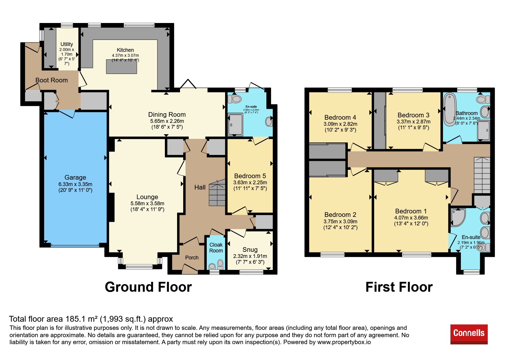 1, Sutherland Avenue, Bristol floorplan