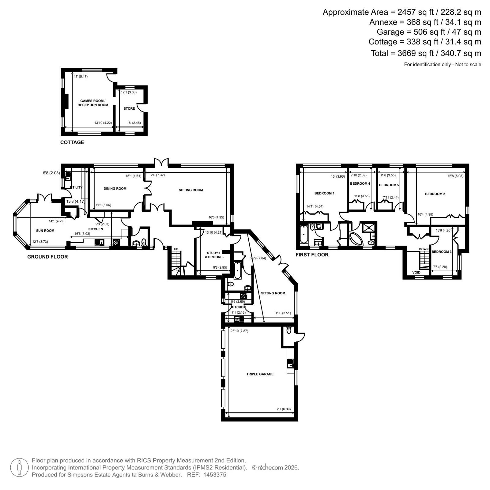 Greenways,, Botany Hill, Farnham floorplan
