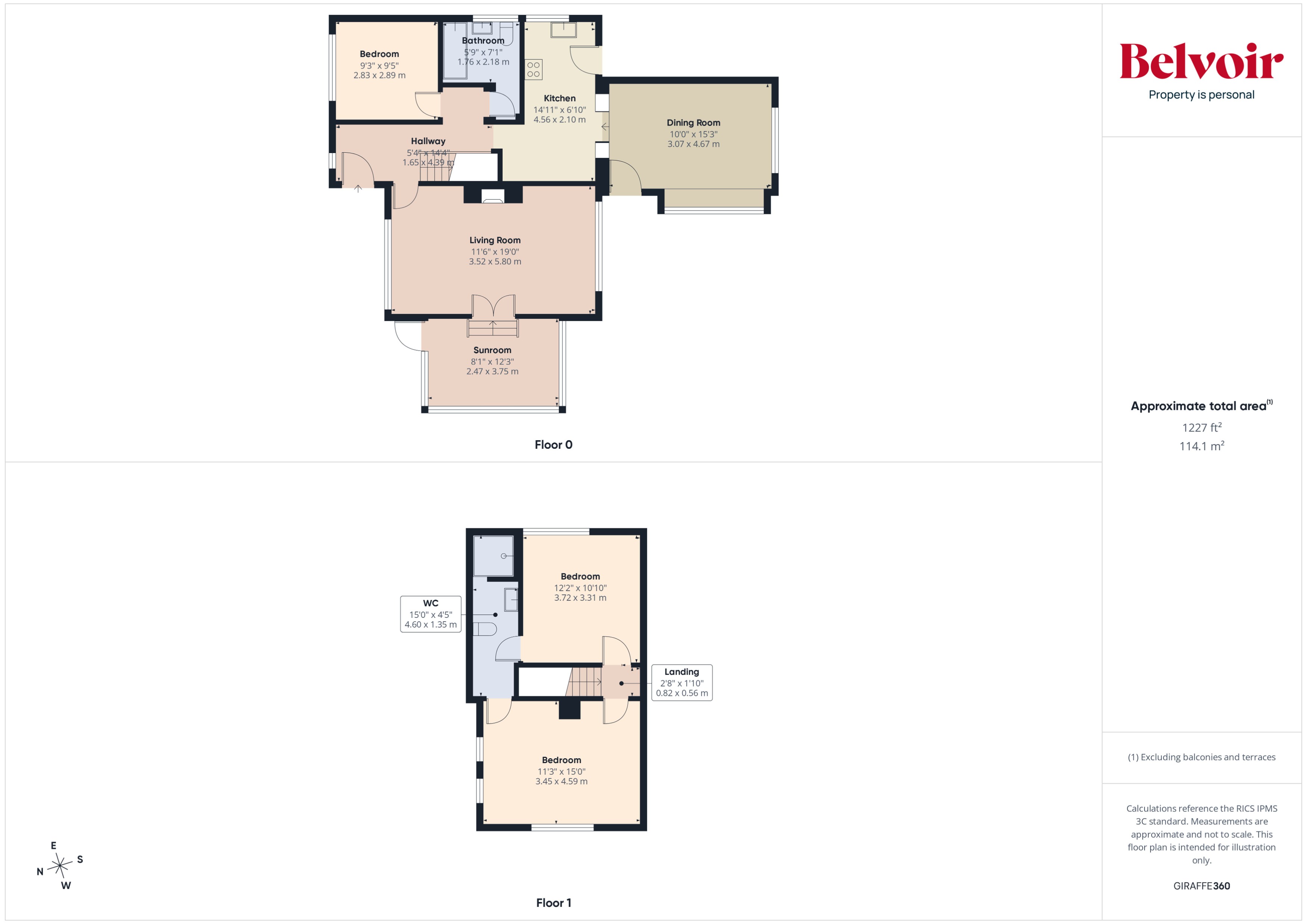 3, Norbury Avenue, Billinge floorplan