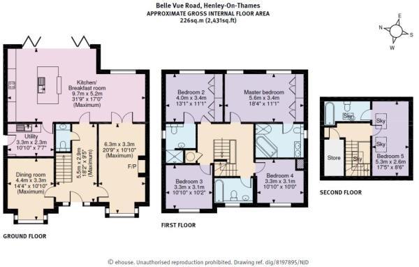 Belle Vue Road, Henley On Thames floorplan
