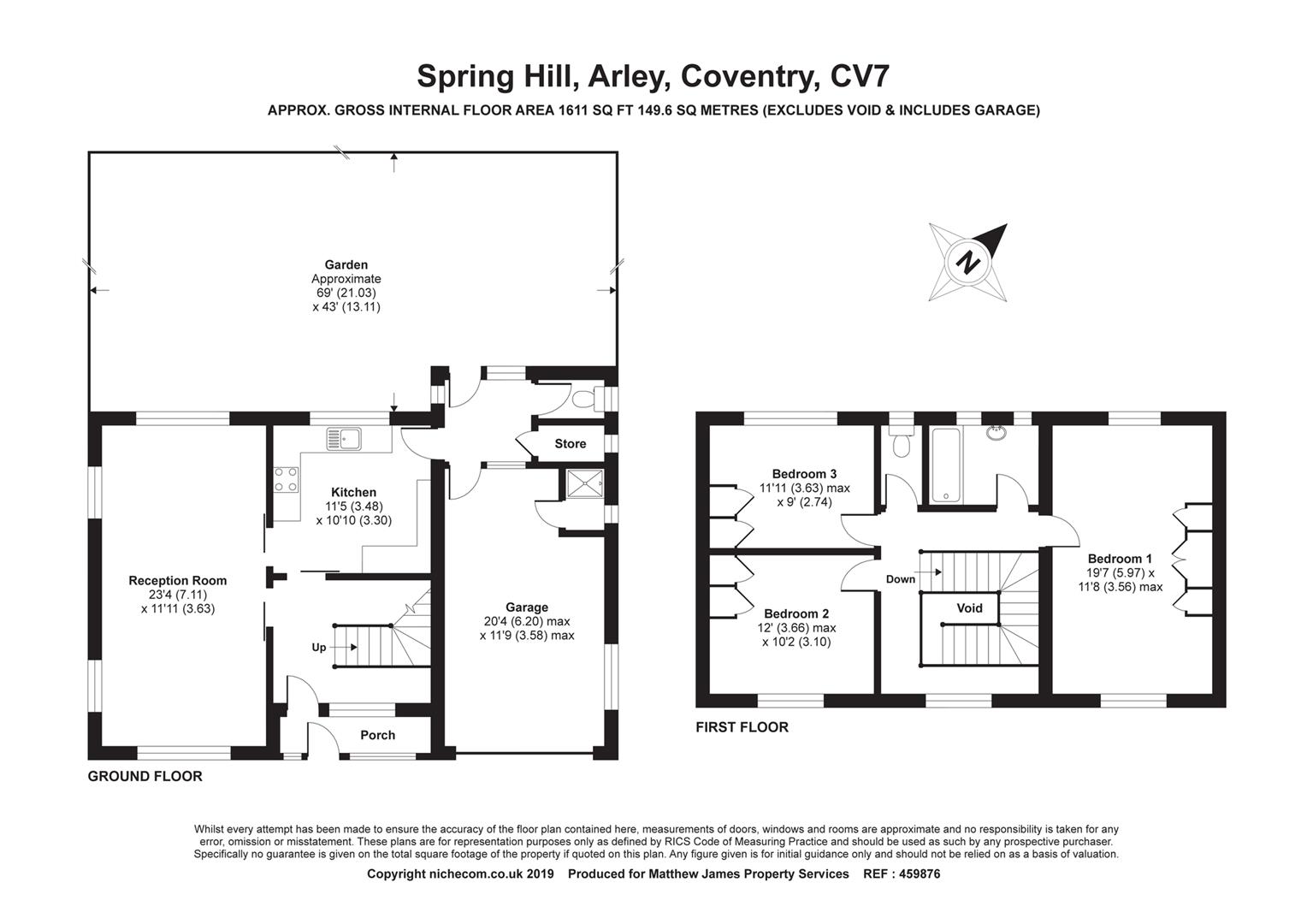 0 Bedrooms Detached house for sale in Spring Hill, Arley, Coventry CV7